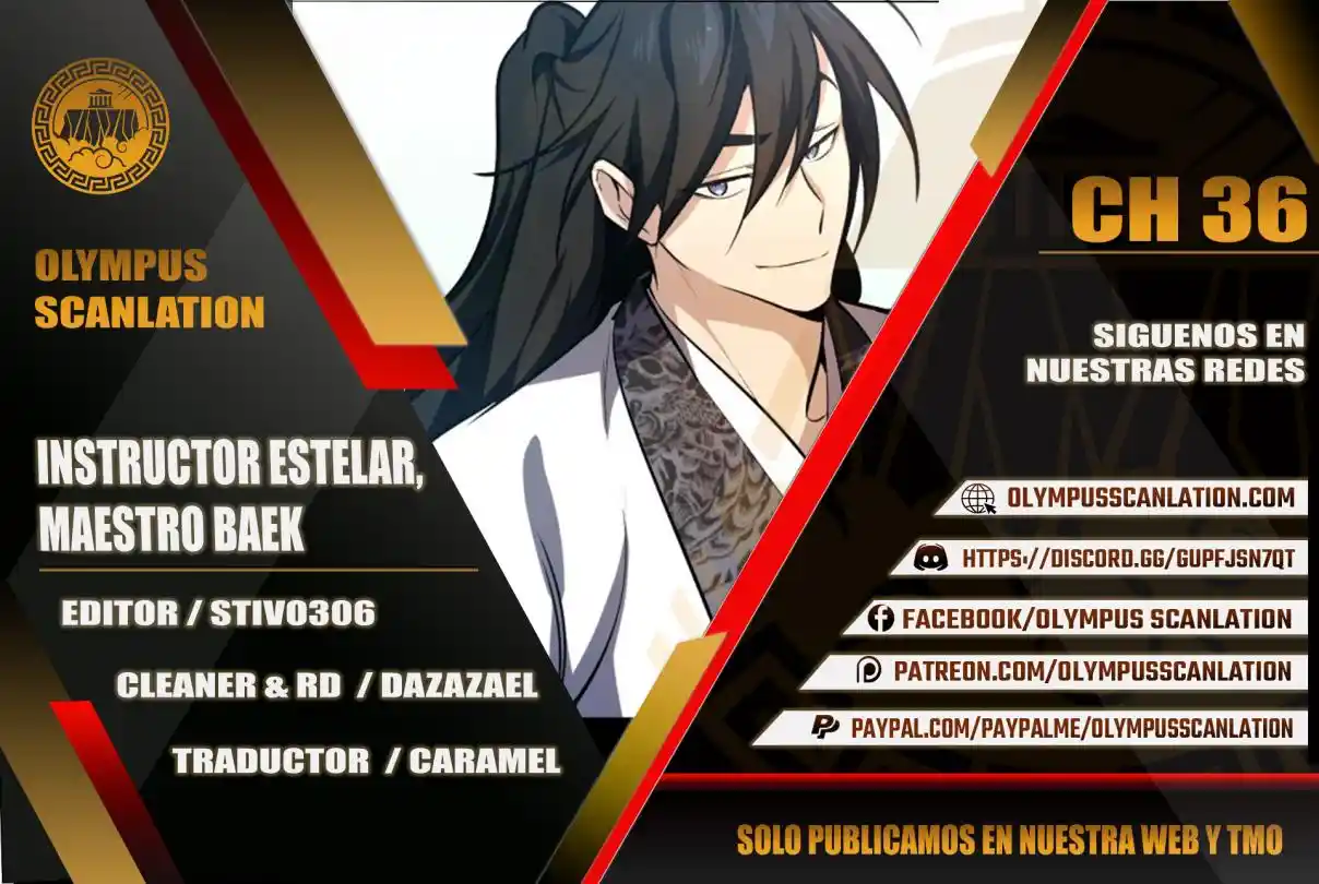 Maestro Baek El Instructor Estrella capítulo 36 página 1