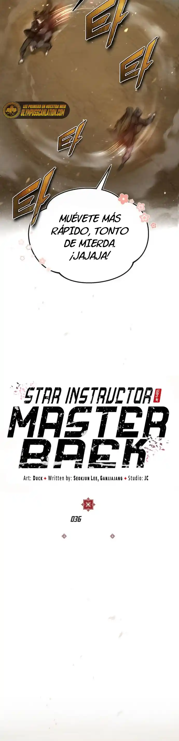 Maestro Baek El Instructor Estrella capítulo 36 página 5