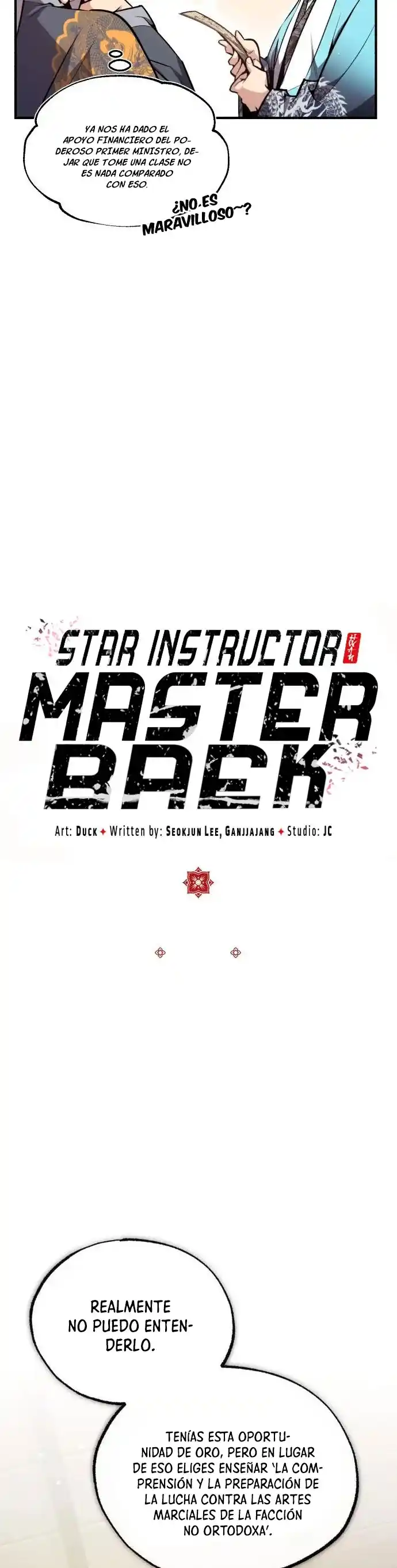 Maestro Baek El Instructor Estrella capítulo 50 página 7