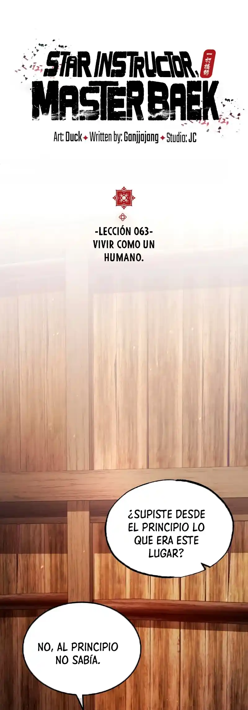 Maestro Baek El Instructor Estrella capítulo 63 página 7