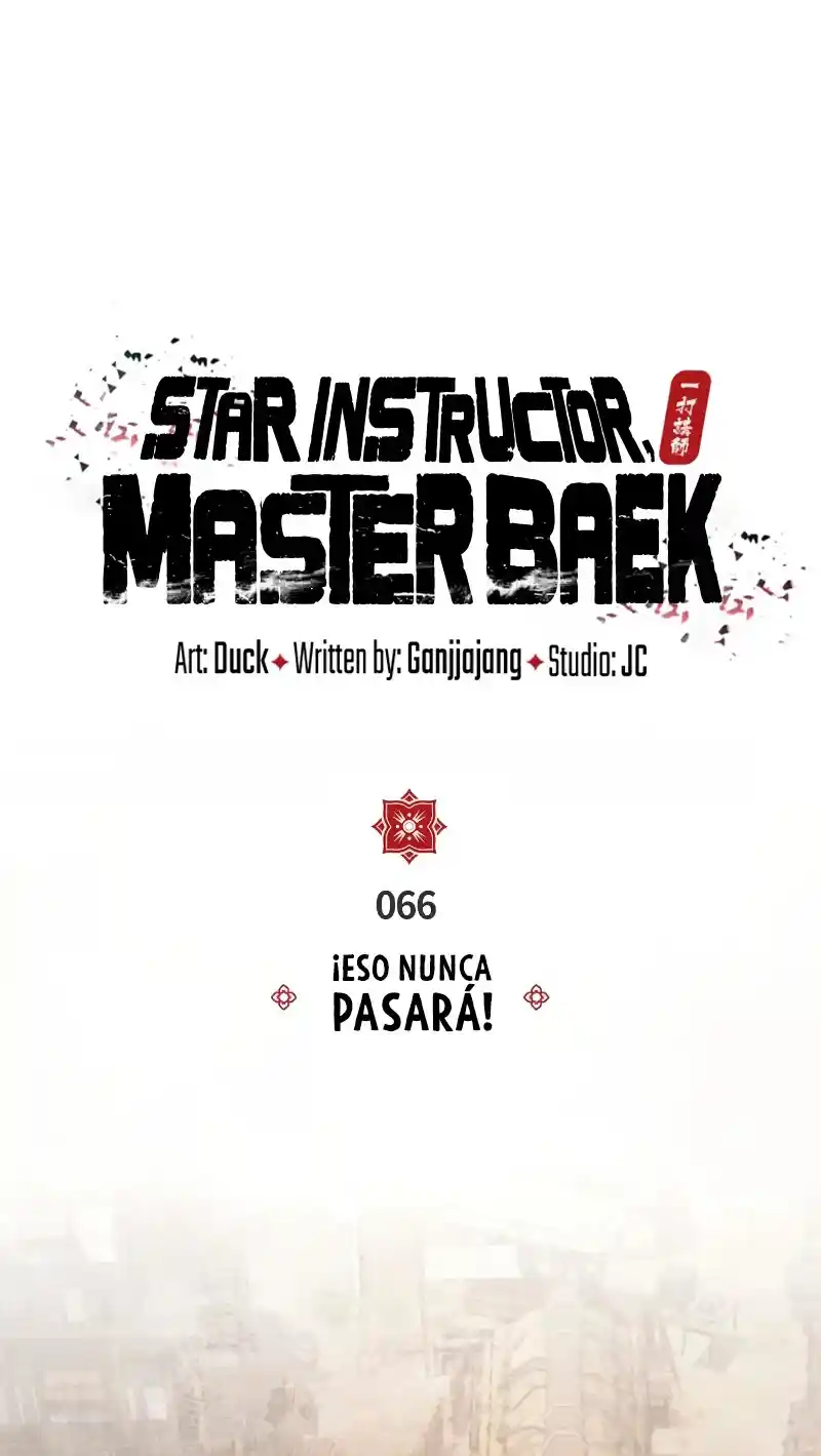 Maestro Baek El Instructor Estrella capítulo 66 página 32