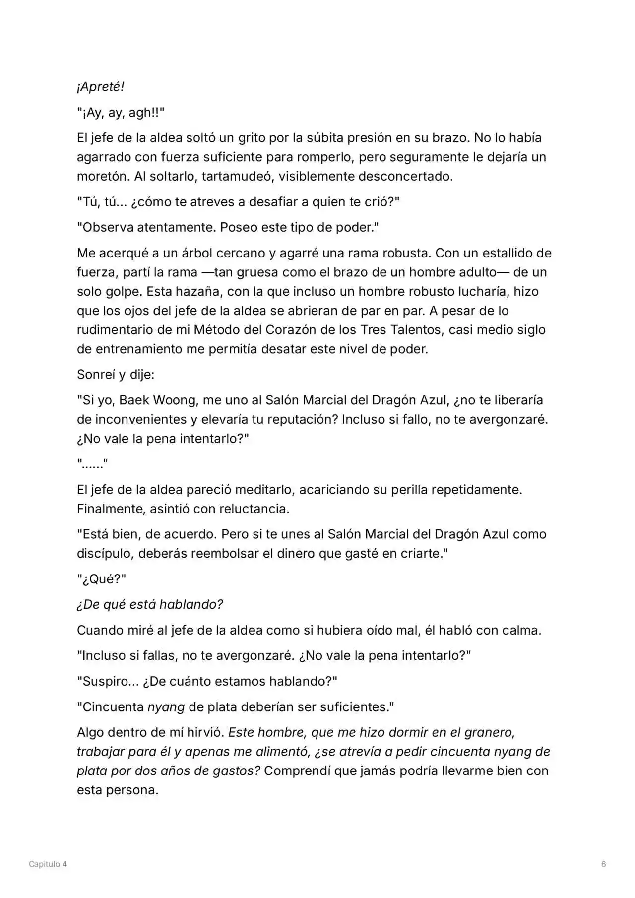 Maestro De La Espada Reencarnado (Novela) - Capítulo 4 - Página 7 - LectorTMOo