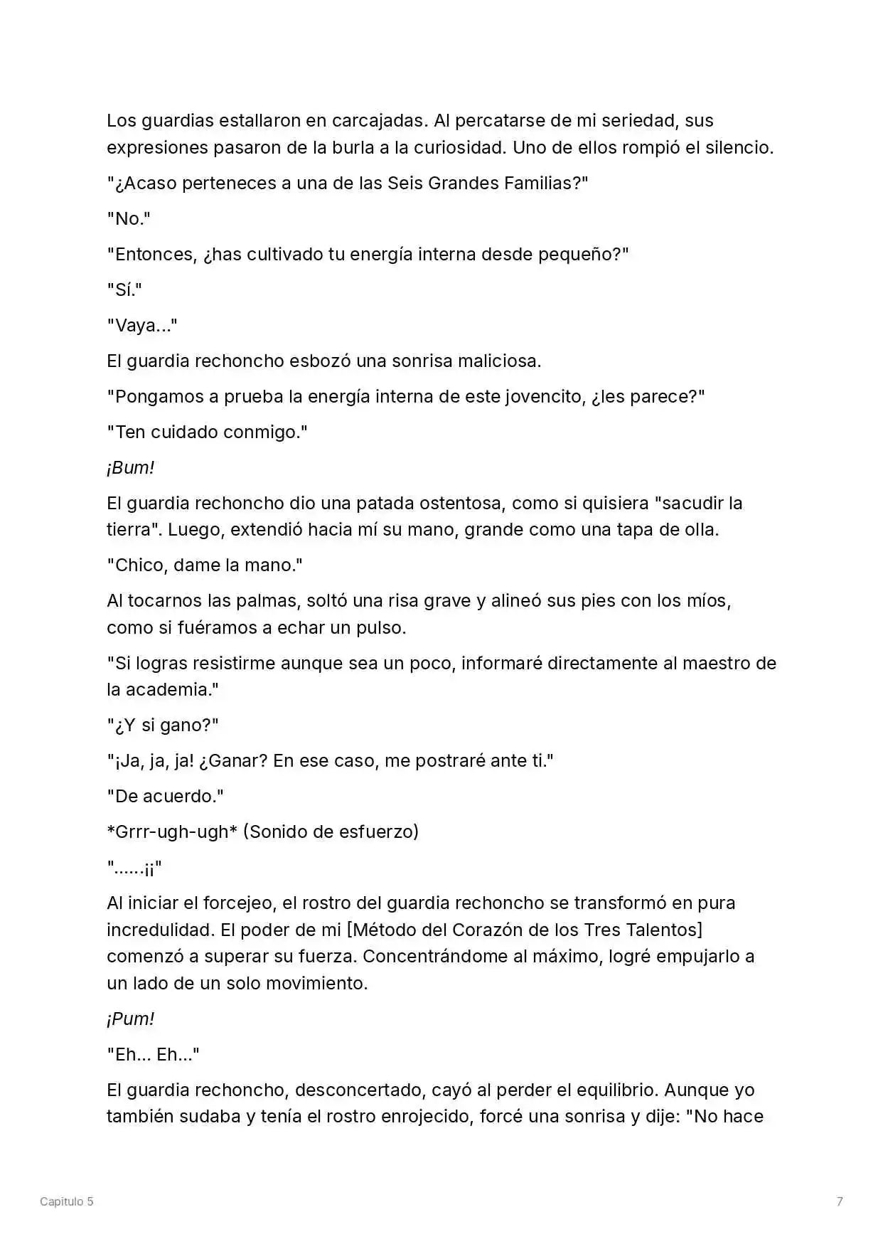 Maestro De La Espada Reencarnado (Novela) - Capítulo 5 - Página 8 - LectorTMOo