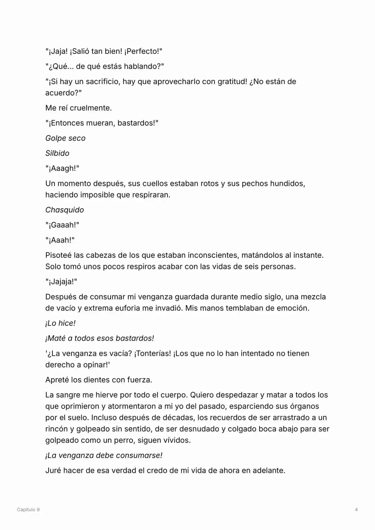 Maestro De La Espada Reencarnado (Novela) - Capítulo 9 - Página 5 - LectorTMOo