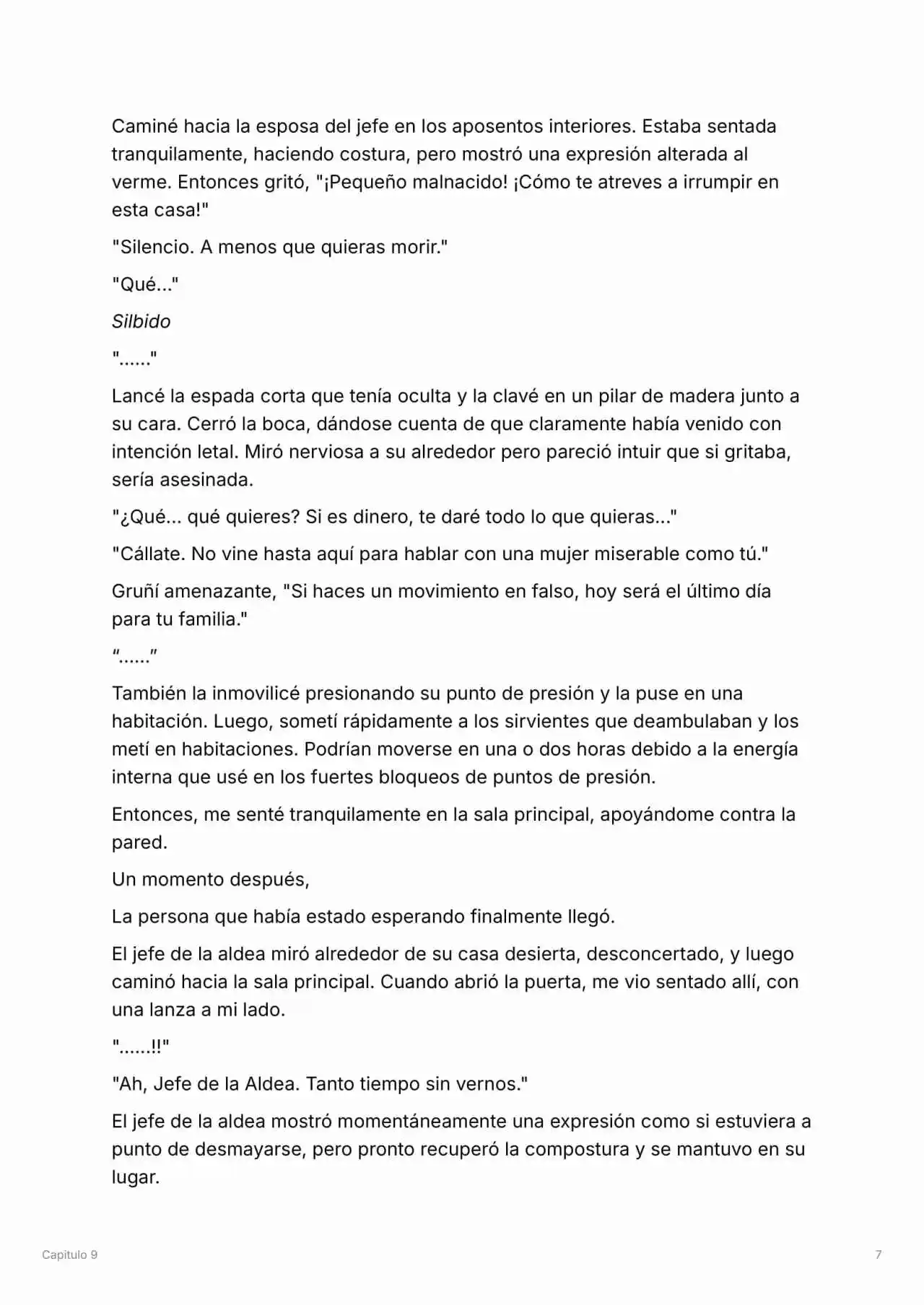 Maestro De La Espada Reencarnado (Novela) - Capítulo 9 - Página 8 - LectorTMOo