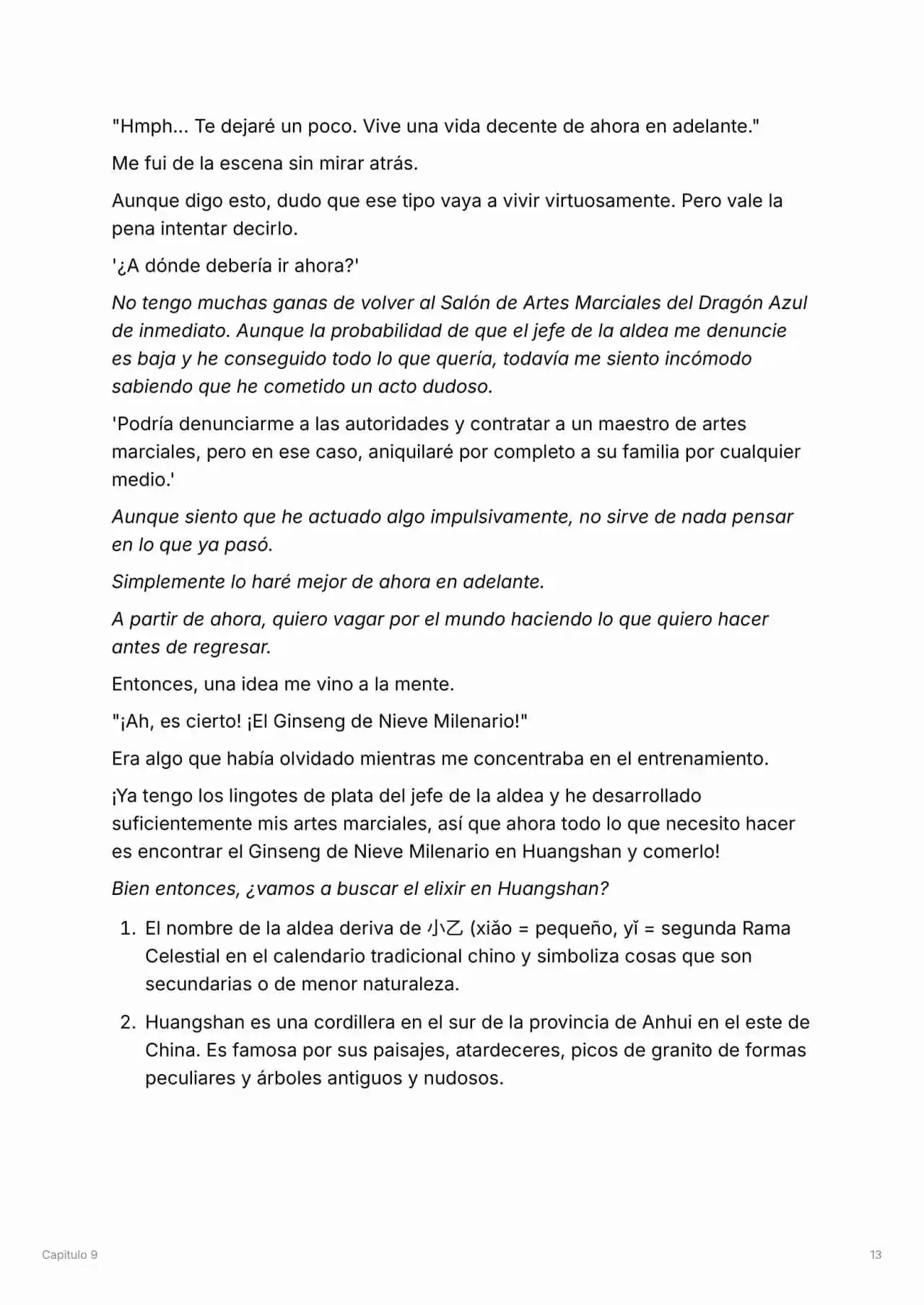 Maestro De La Espada Reencarnado (Novela) - Capítulo 9 - Página 14 - LectorTMOo
