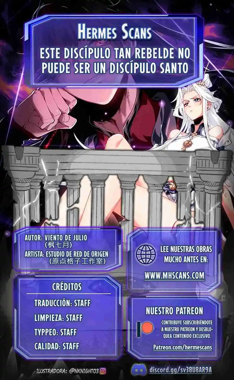 Maestro: Este Discípulo Villano No Es El Santo Niño - Capítulo - Página 1 - LectorTMOo