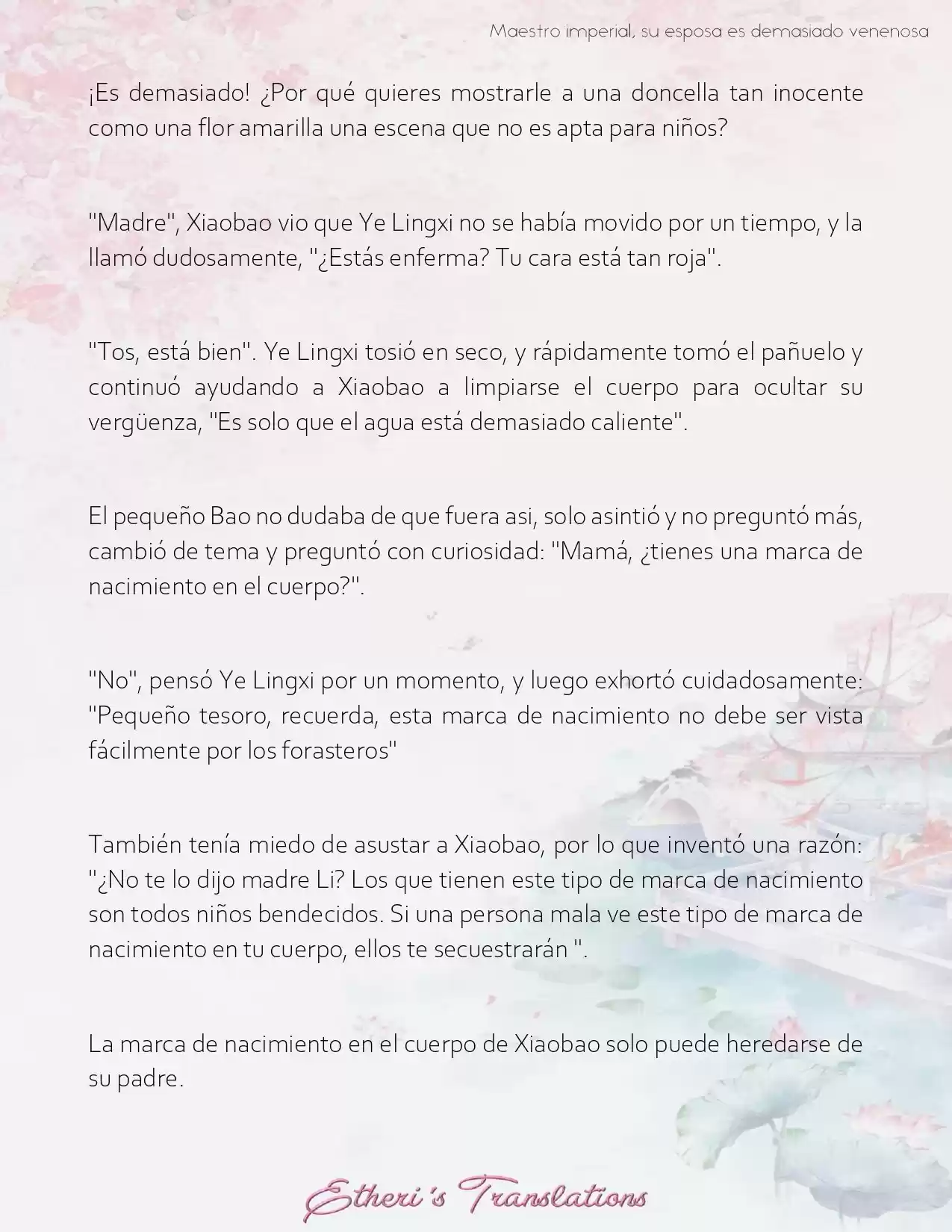 Maestro Imperial, Su Esposa Es Demasiado Maliciosa (Novela) - Capítulo 10 - Página 5 - LectorTMOo