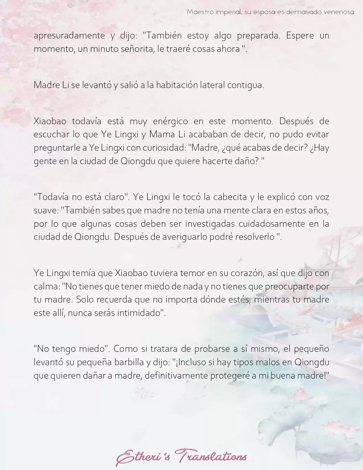 Maestro Imperial, Su Esposa Es Demasiado Maliciosa (Novela) - Capítulo 11 - Página 5 - LectorTMOo