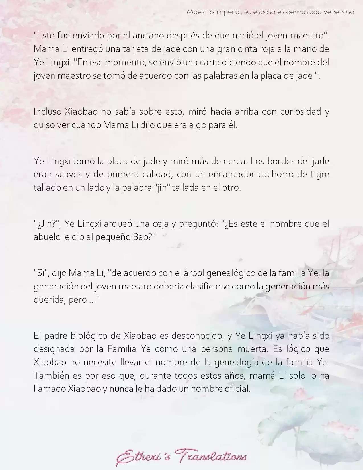 Maestro Imperial, Su Esposa Es Demasiado Maliciosa (Novela) - Capítulo 12 - Página 4 - LectorTMOo