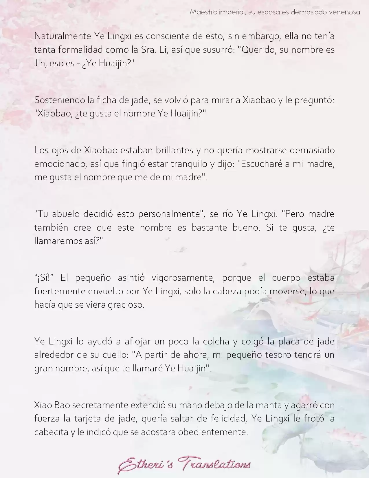 Maestro Imperial, Su Esposa Es Demasiado Maliciosa (Novela) - Capítulo 12 - Página 5 - LectorTMOo