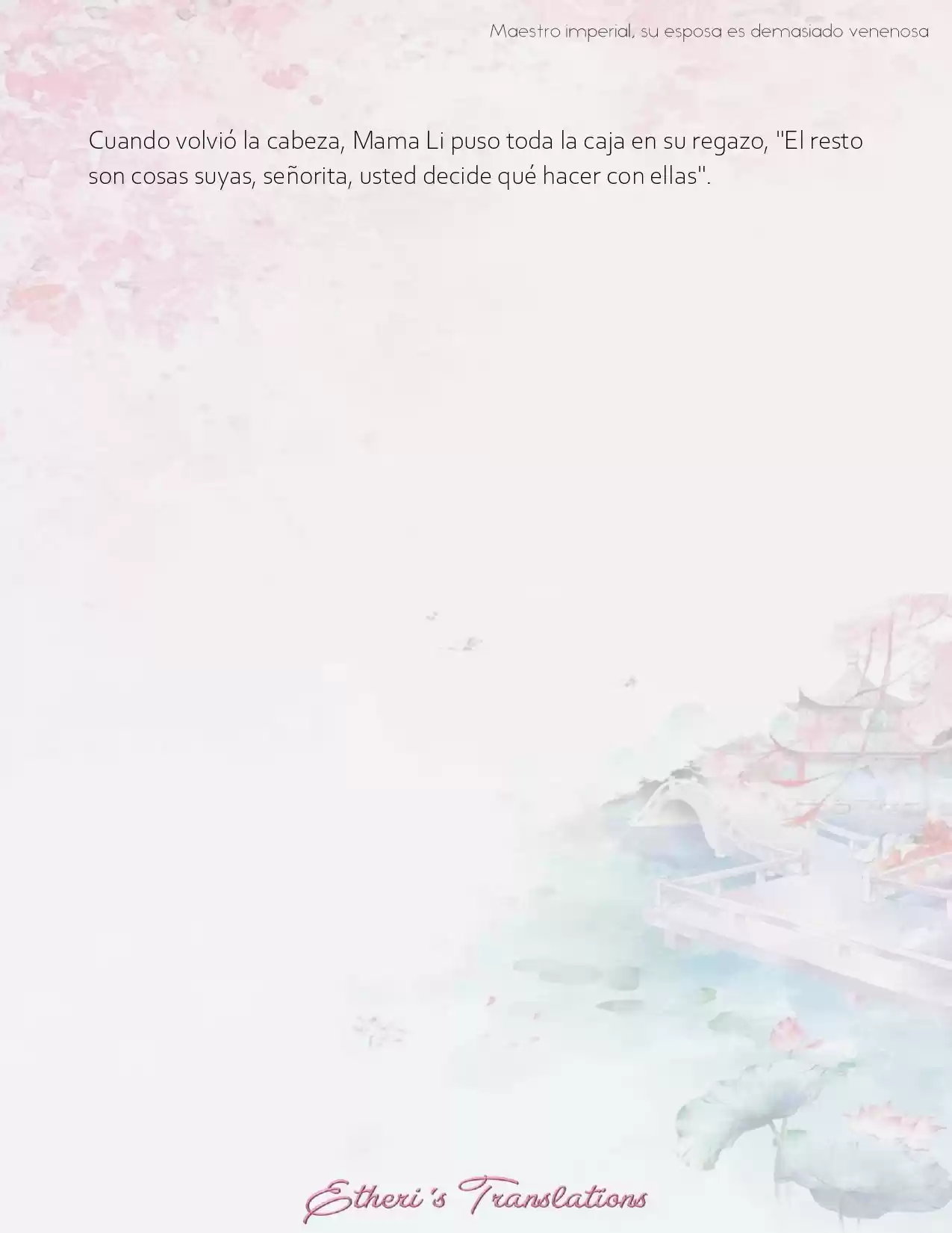 Maestro Imperial, Su Esposa Es Demasiado Maliciosa (Novela) - Capítulo 12 - Página 6 - LectorTMOo