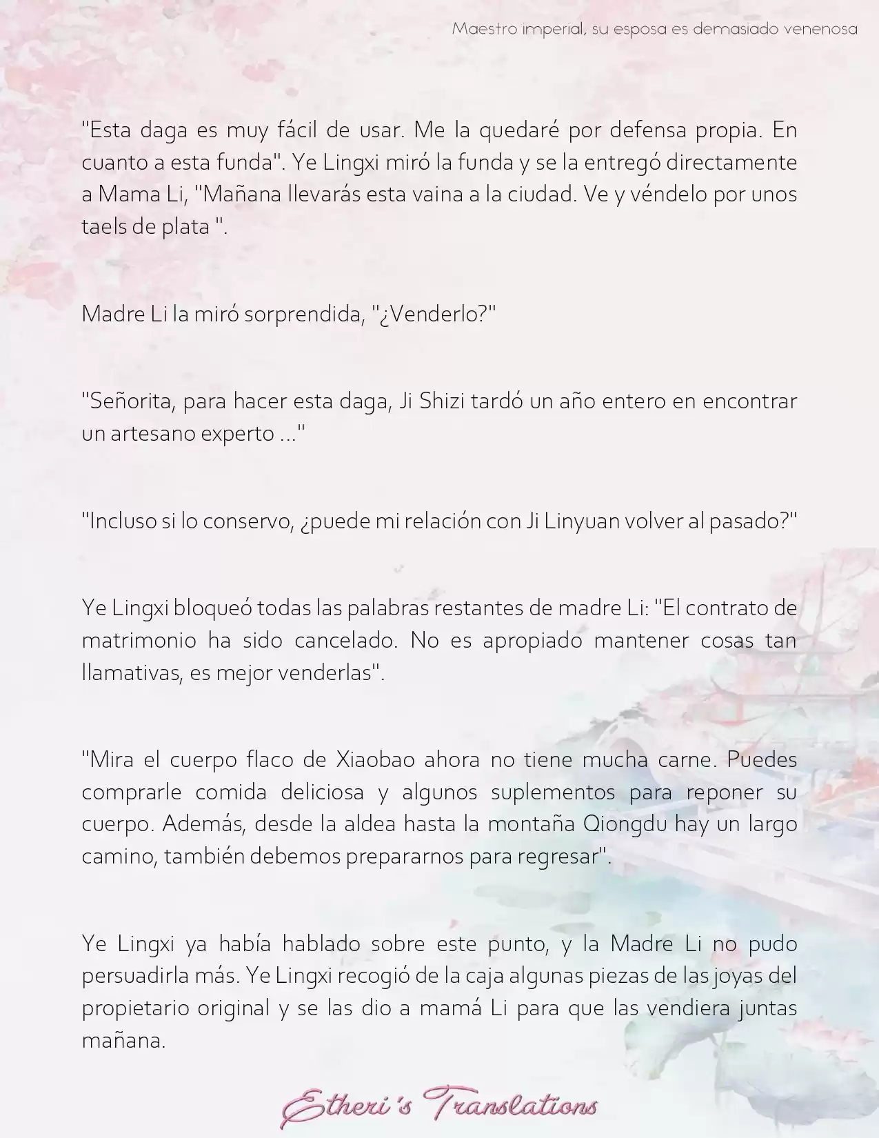 Maestro Imperial, Su Esposa Es Demasiado Maliciosa (Novela) - Capítulo 13 - Página 4 - LectorTMOo