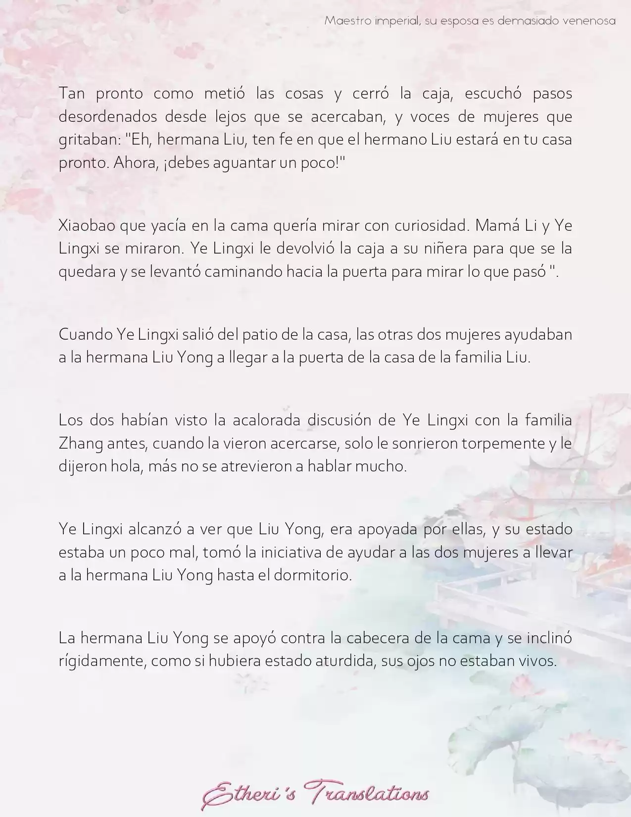 Maestro Imperial, Su Esposa Es Demasiado Maliciosa (Novela) - Capítulo 13 - Página 5 - LectorTMOo