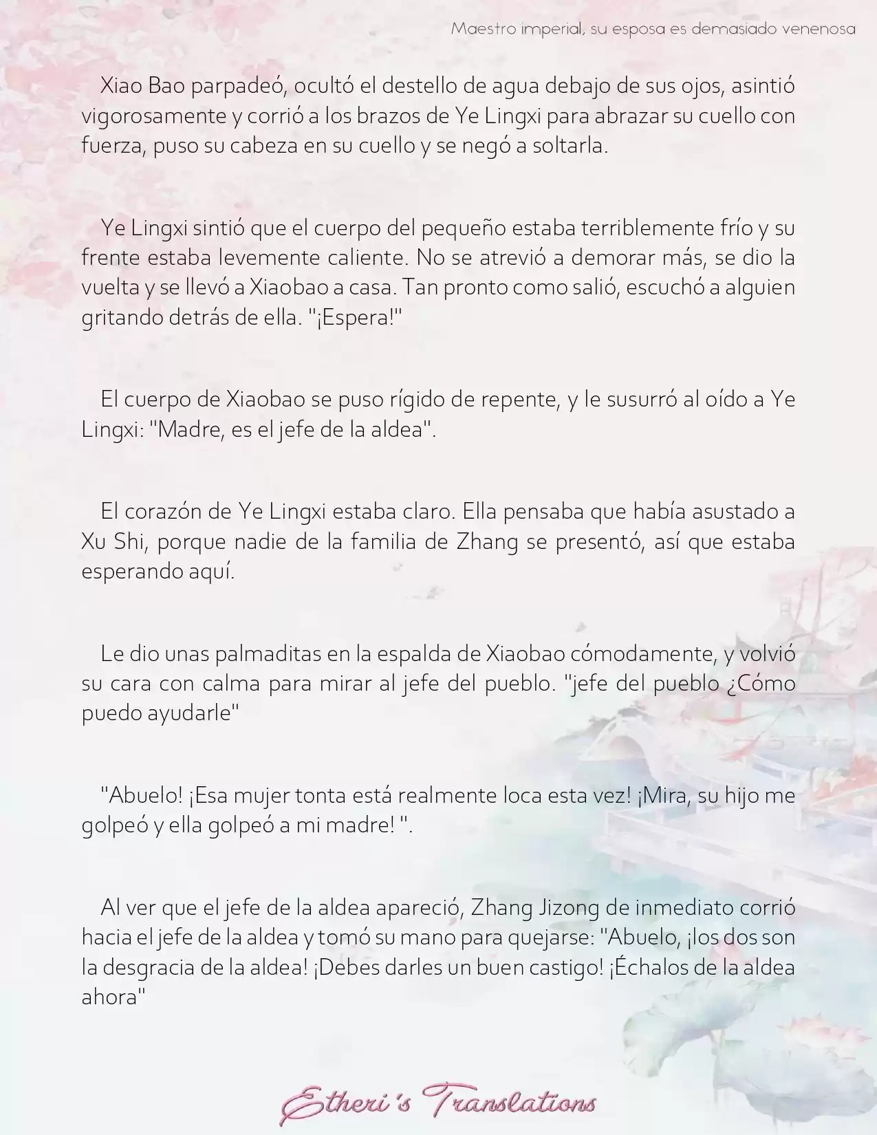 Maestro Imperial, Su Esposa Es Demasiado Maliciosa (Novela) - Capítulo 4 - Página 4 - LectorTMOo