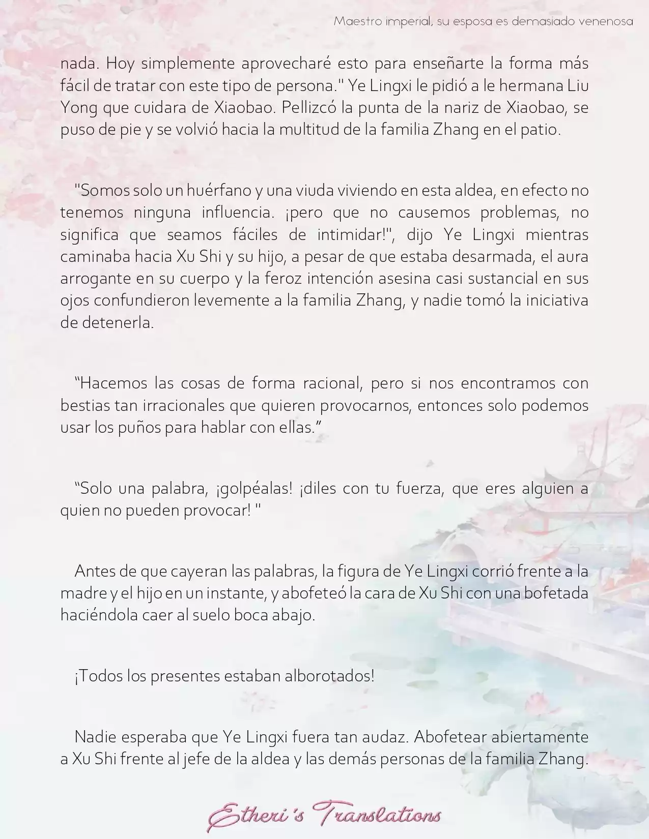 Maestro Imperial, Su Esposa Es Demasiado Maliciosa (Novela) - Capítulo 5 - Página 4 - LectorTMOo