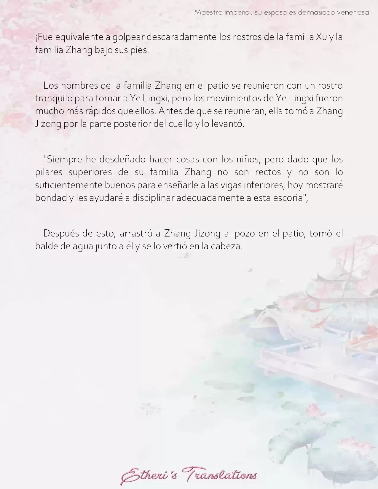 Maestro Imperial, Su Esposa Es Demasiado Maliciosa (Novela) - Capítulo 5 - Página 5 - LectorTMOo