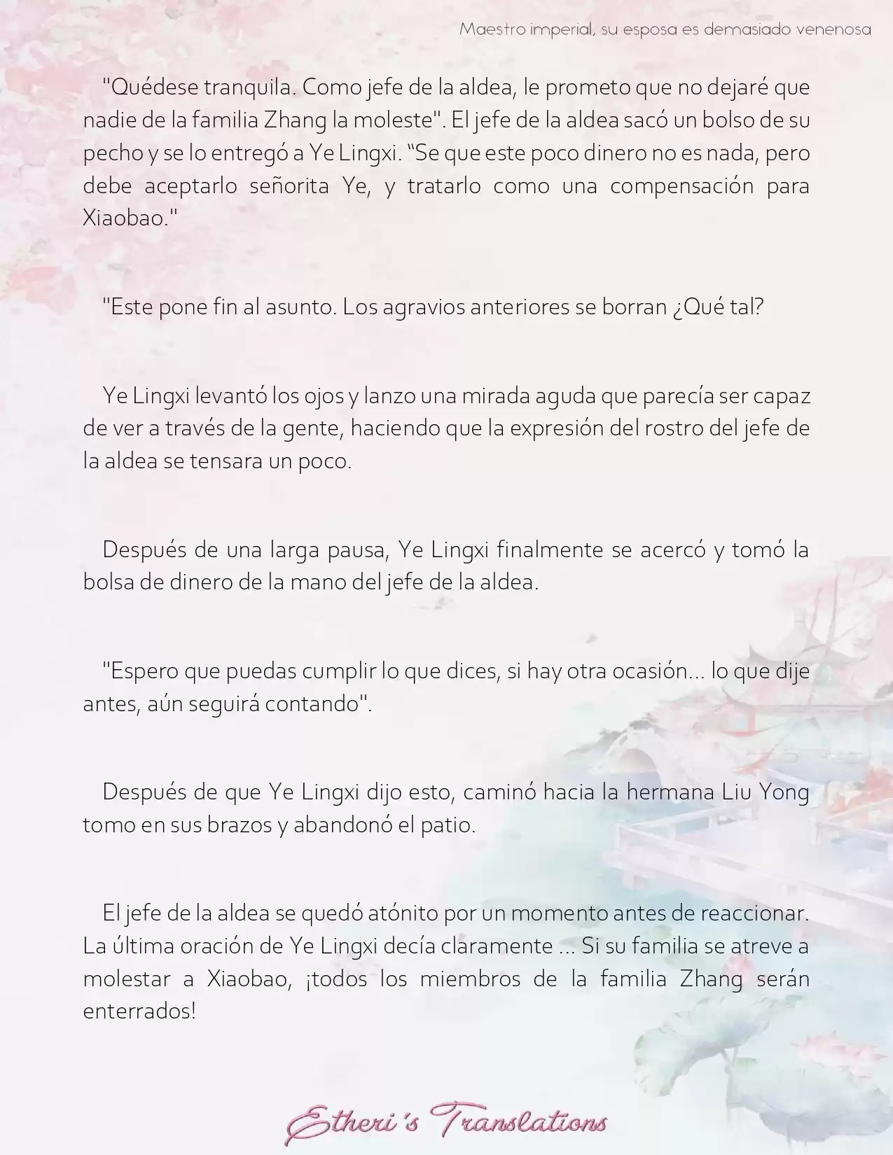 Maestro Imperial, Su Esposa Es Demasiado Maliciosa (Novela) - Capítulo 7 - Página 4 - LectorTMOo
