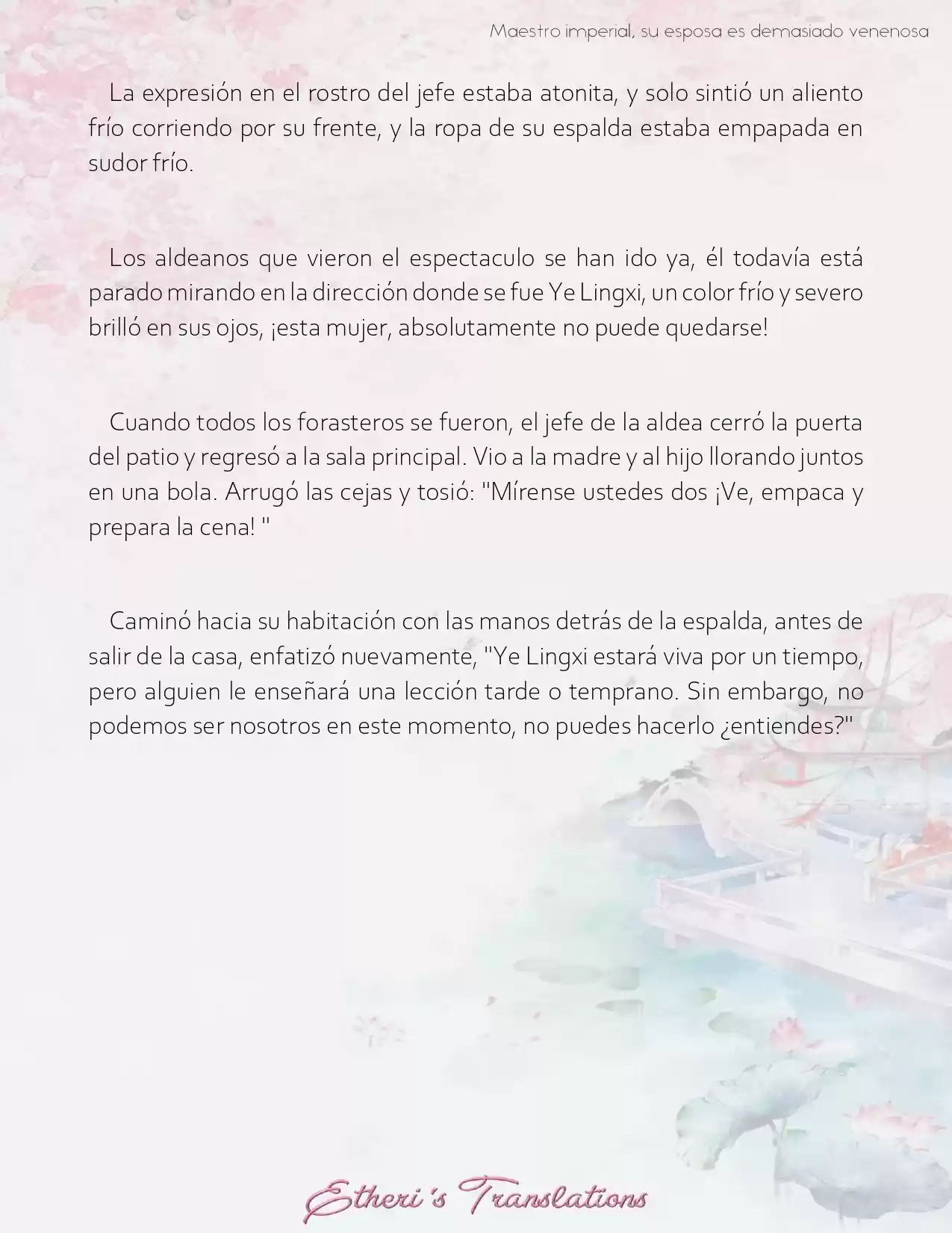 Maestro Imperial, Su Esposa Es Demasiado Maliciosa (Novela) - Capítulo 7 - Página 5 - LectorTMOo