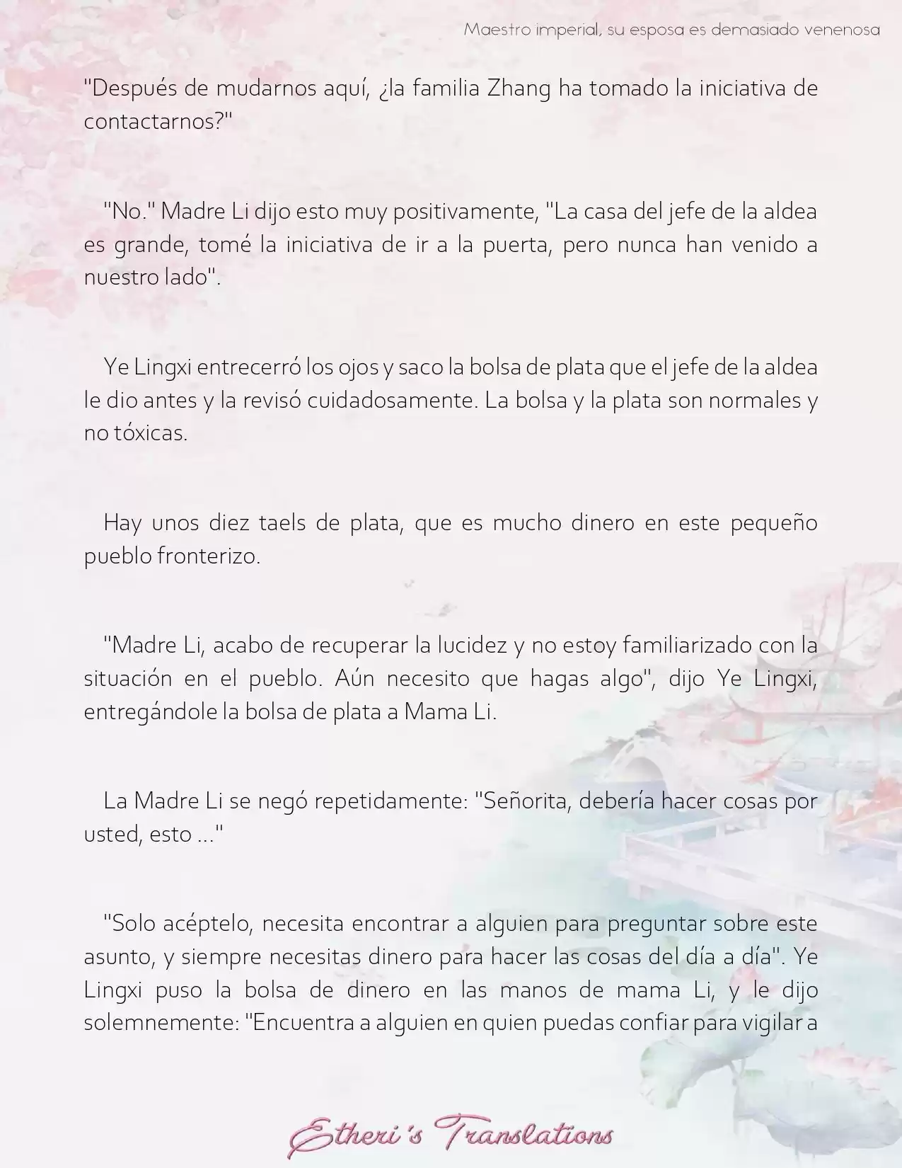 Maestro Imperial, Su Esposa Es Demasiado Maliciosa (Novela) - Capítulo 8 - Página 4 - LectorTMOo