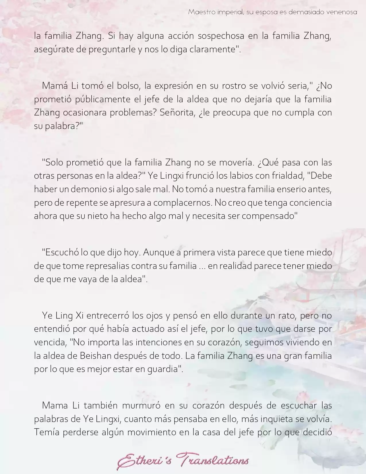 Maestro Imperial, Su Esposa Es Demasiado Maliciosa (Novela) - Capítulo 8 - Página 5 - LectorTMOo
