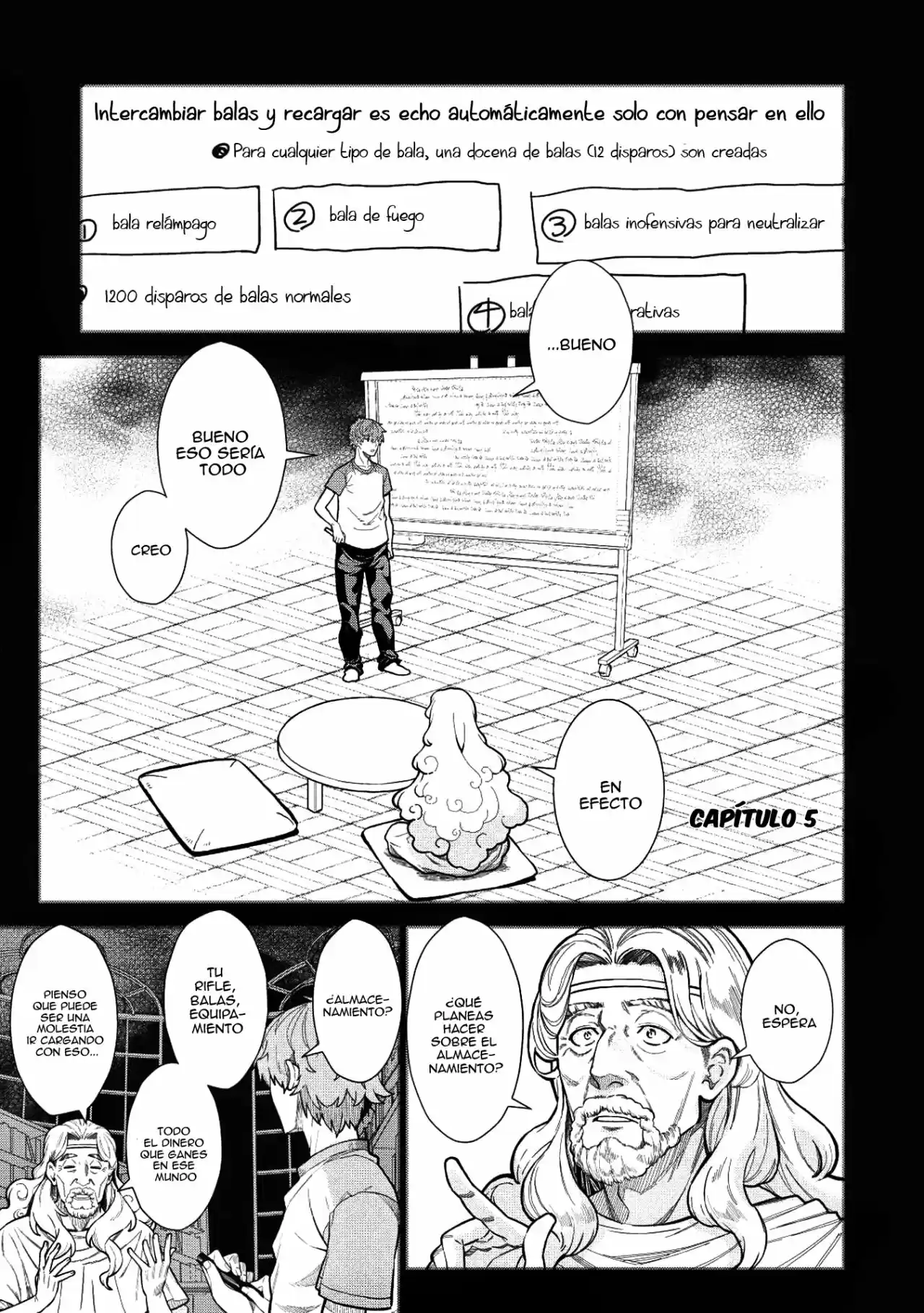 Magan To Dangan O Tsukatte Isekai O Buchinuku! - Capítulo 5 - Página 2 - LectorTMOo