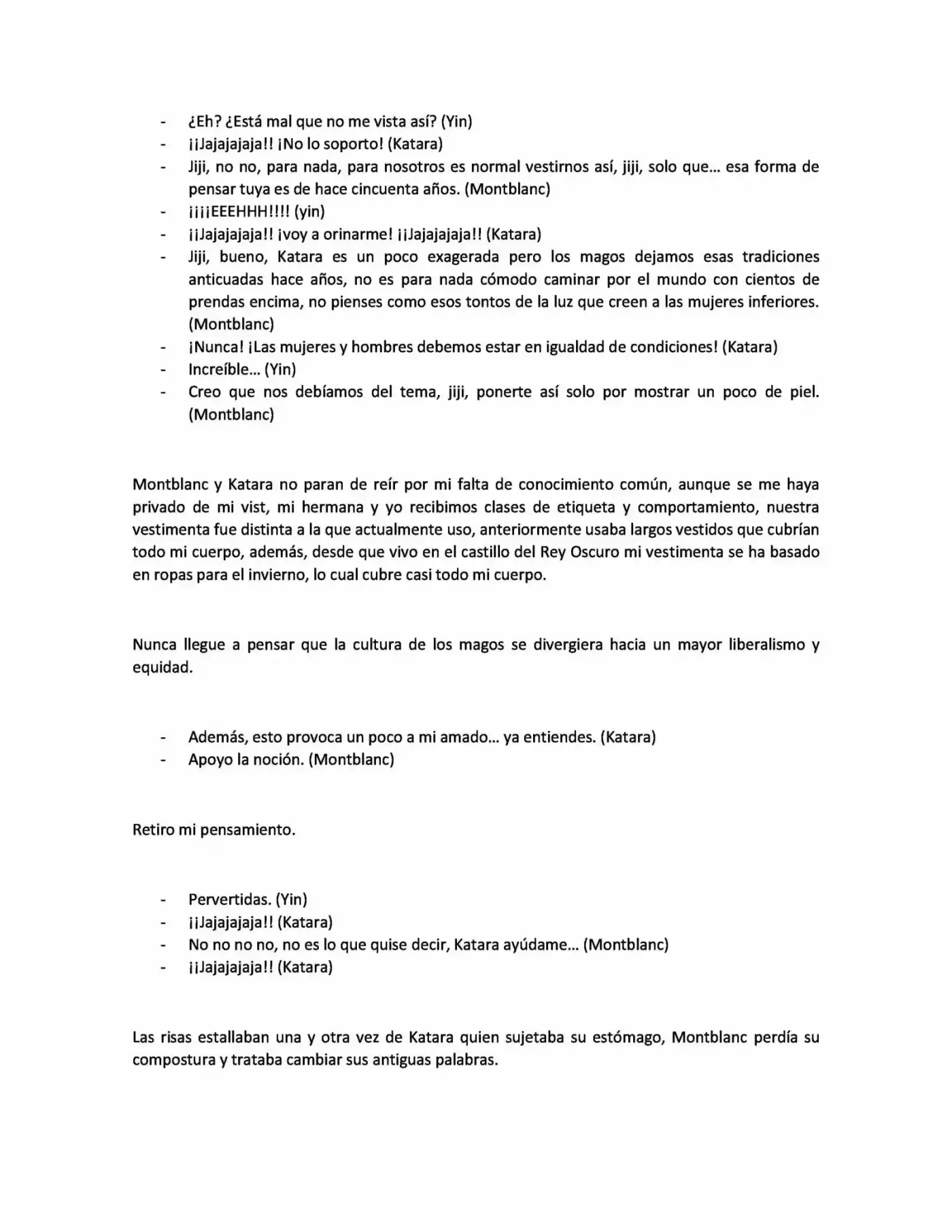 Mages (Novela) - Capítulo 40 - Página 4 - LectorTMOo