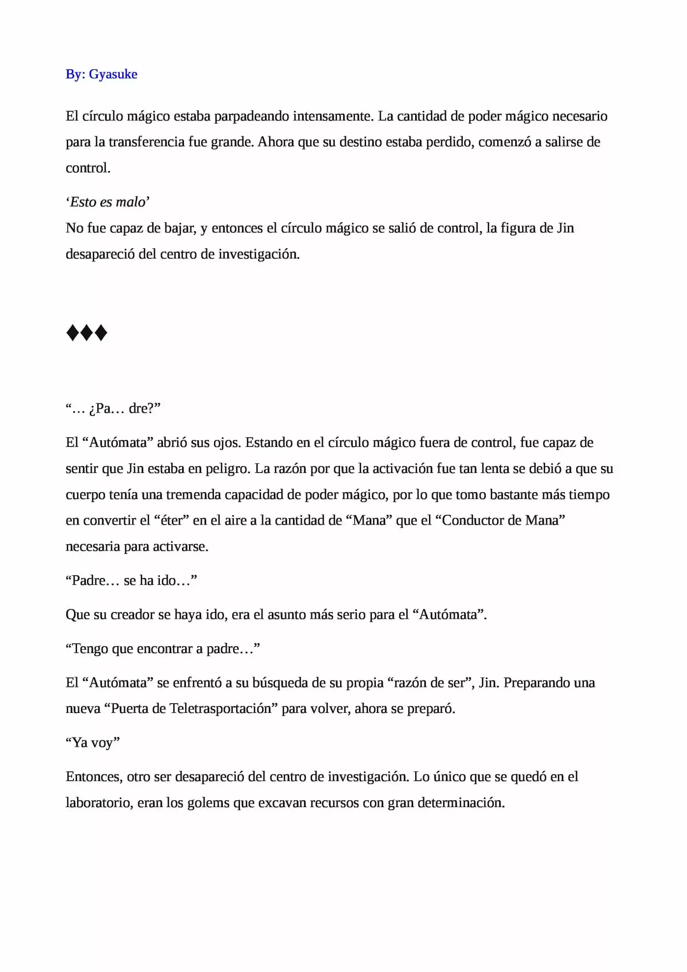 Magi Craft Meister - Capítulo 0.30 - Página 6 - LectorTMOo