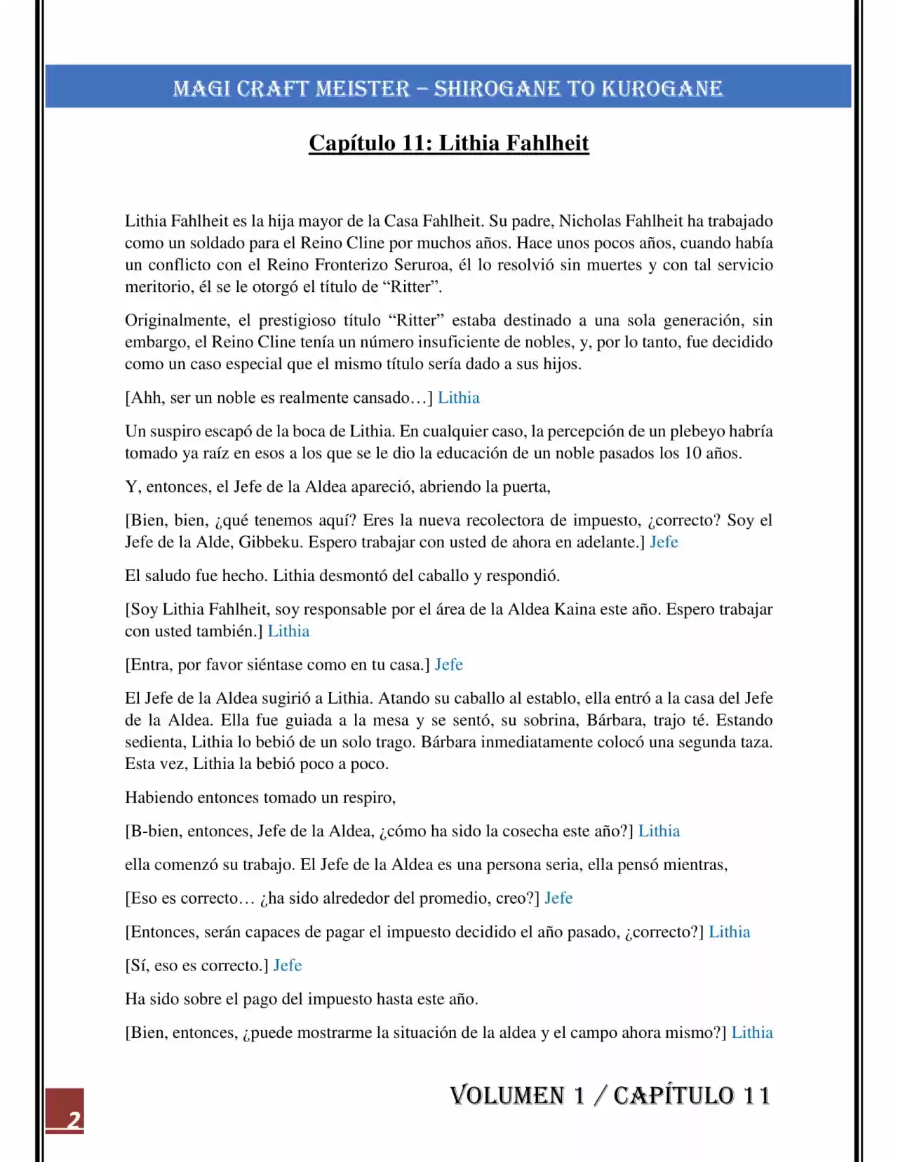 Magi Craft Meister - Capítulo 11 - Página 4 - LectorTMOo