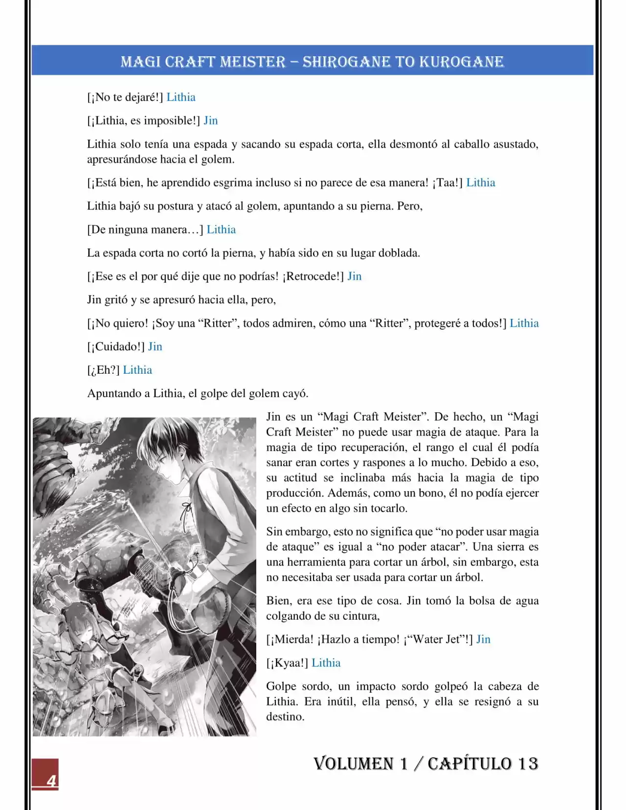 Magi Craft Meister - Capítulo 13 - Página 4 - LectorTMOo