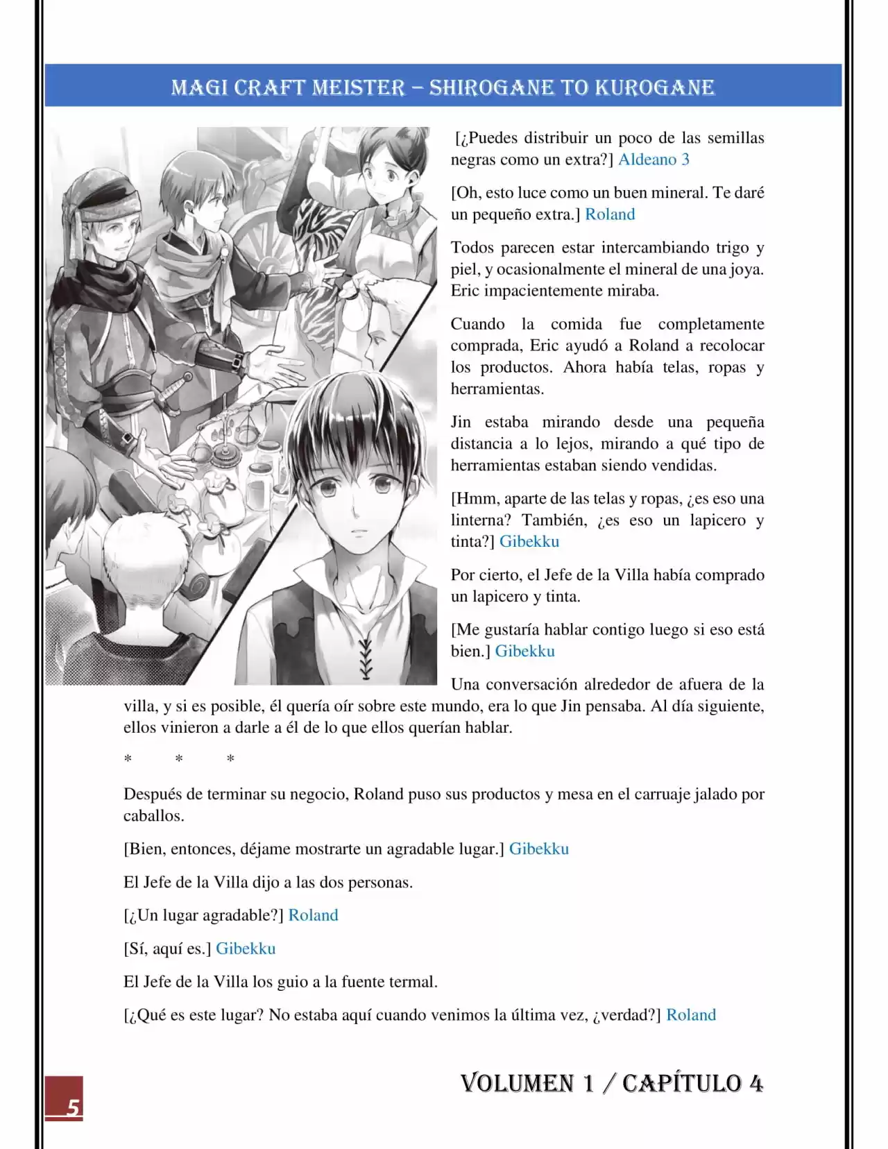Magi Craft Meister - Capítulo 4 - Página 5 - LectorTMOo