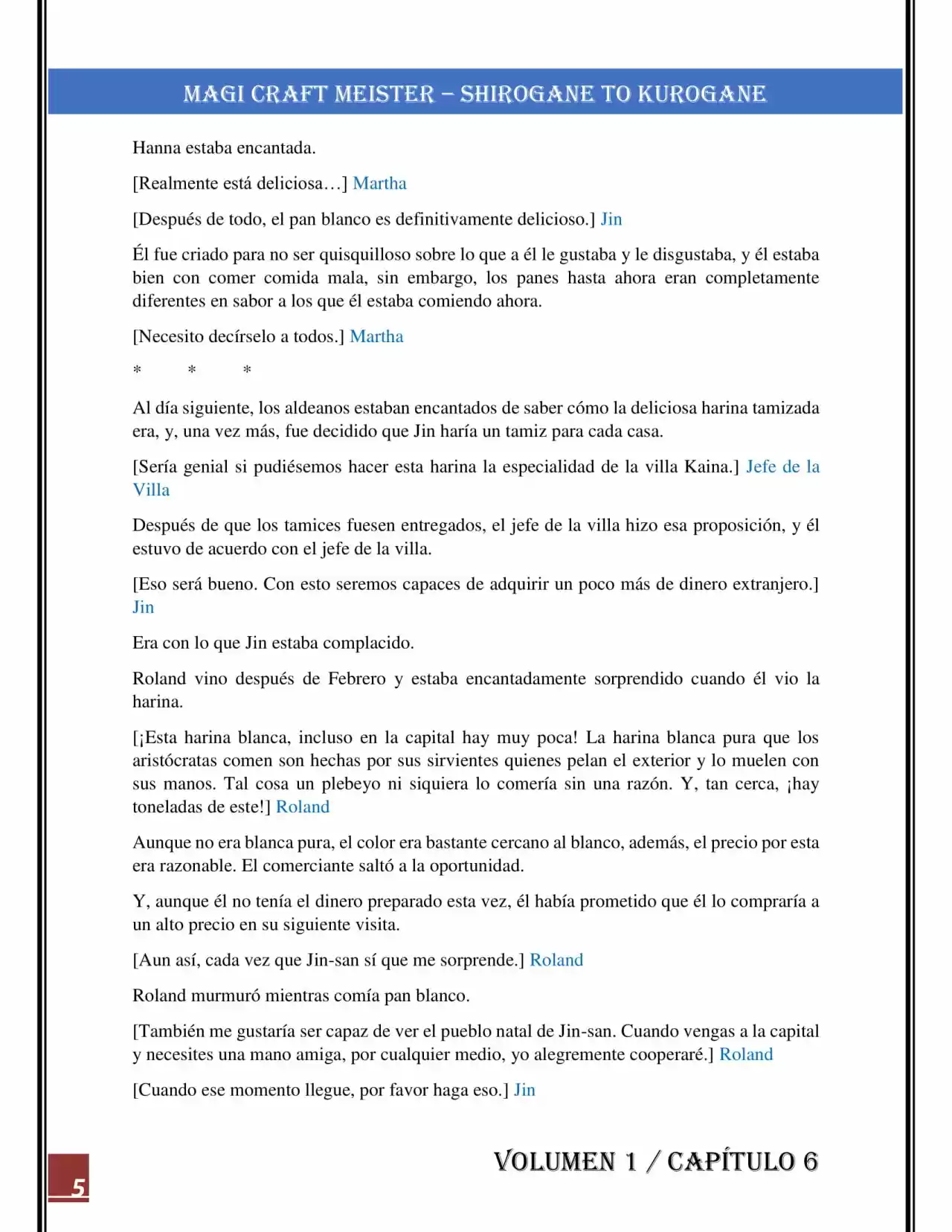 Magi Craft Meister - Capítulo 6 - Página 5 - LectorTMOo