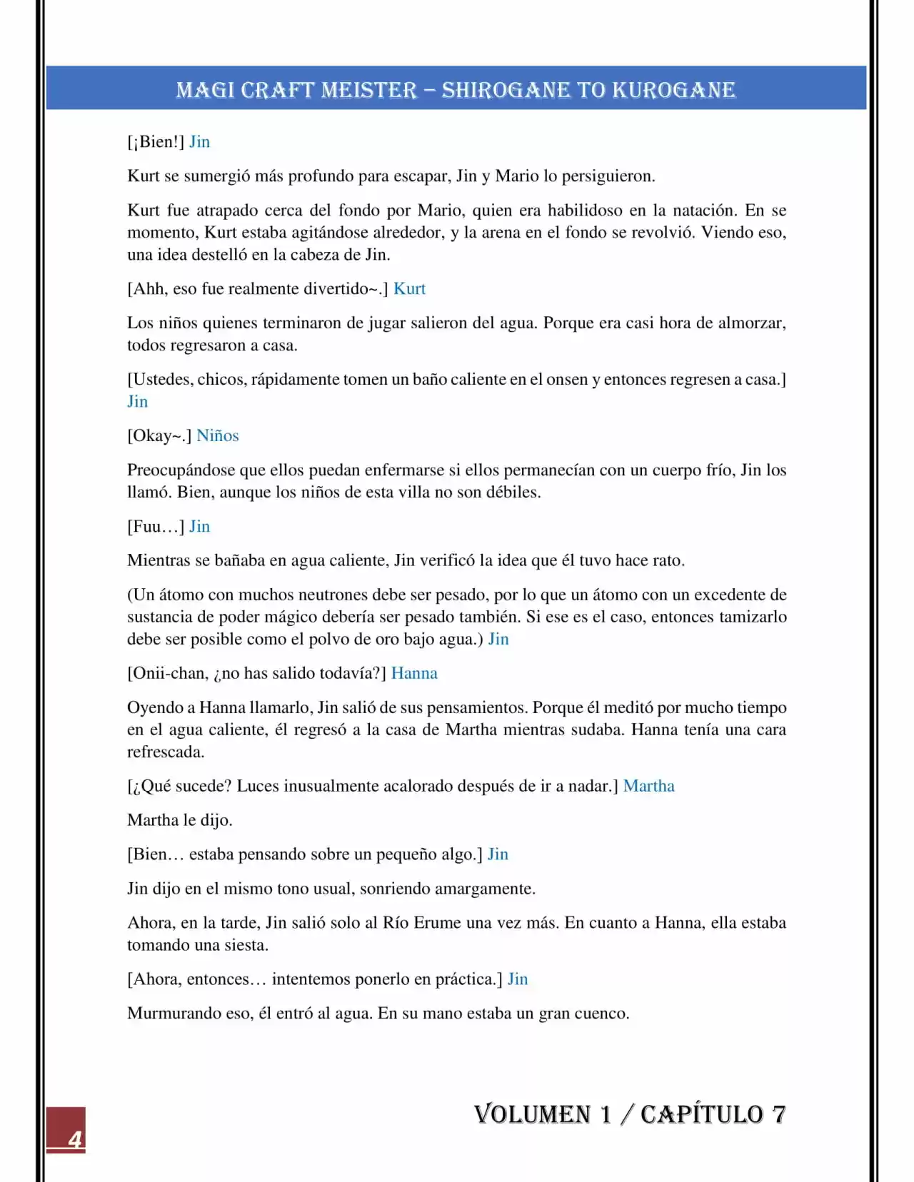 Magi Craft Meister - Capítulo 7 - Página 4 - LectorTMOo
