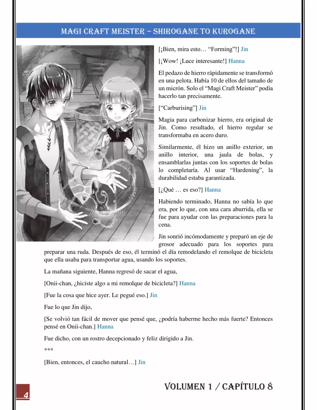 Magi Craft Meister - Capítulo 8 - Página 4 - LectorTMOo