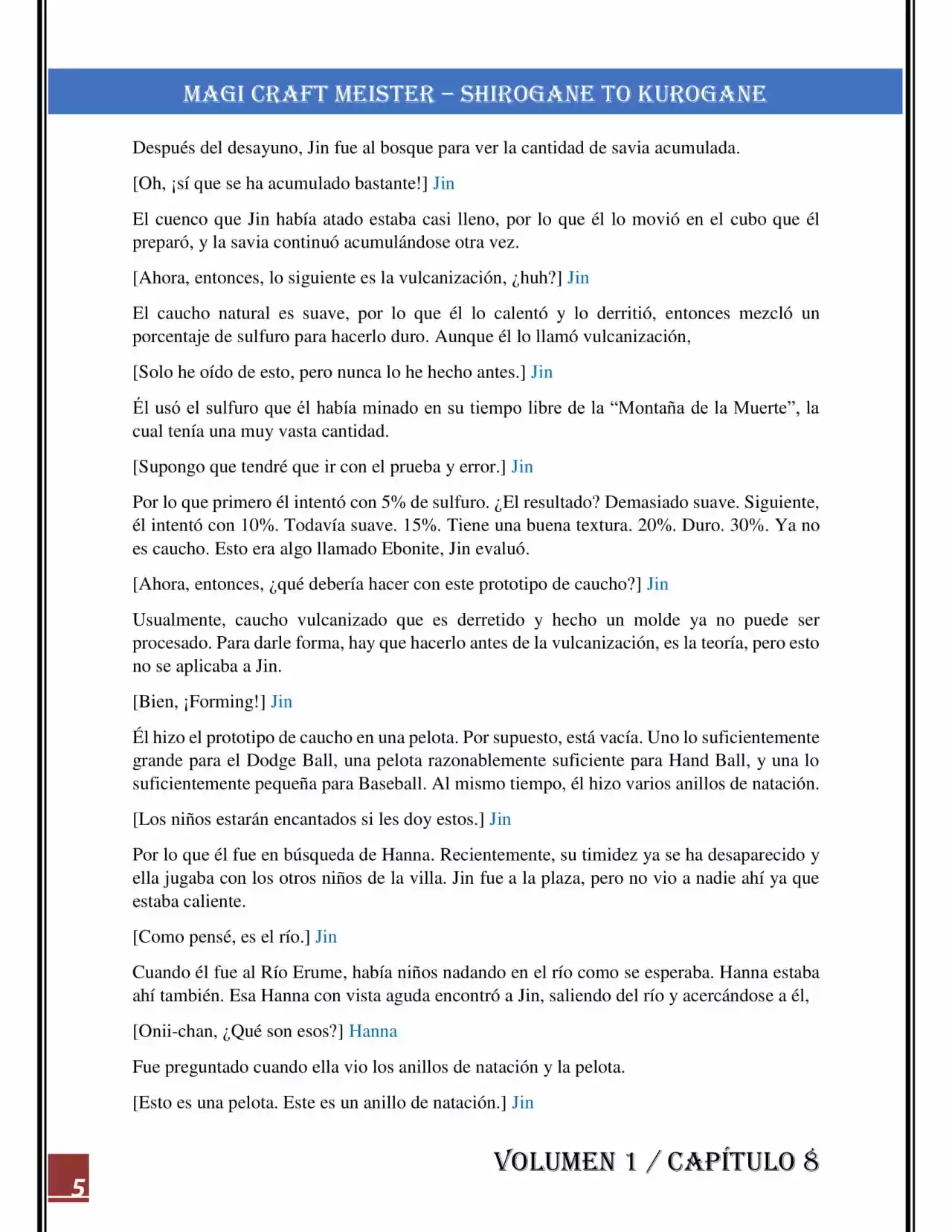 Magi Craft Meister - Capítulo 8 - Página 5 - LectorTMOo