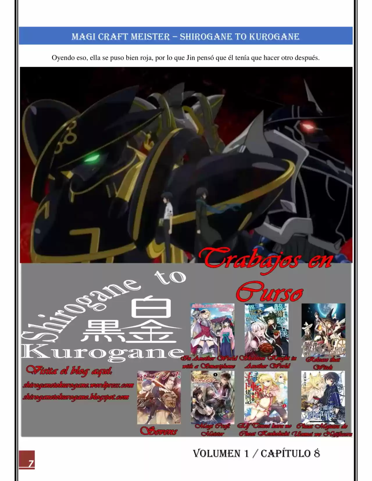 Magi Craft Meister - Capítulo 8 - Página 7 - LectorTMOo