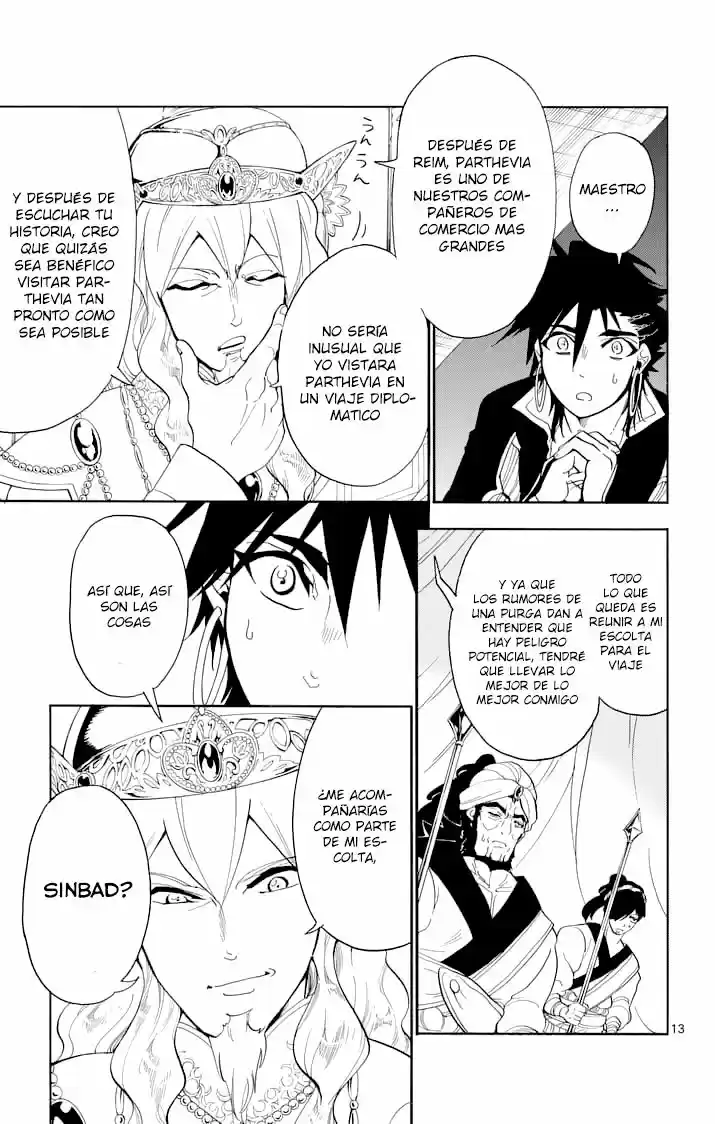 Magi - Sinbad No Bouken - Capítulo 119 - Página 13 - LectorTMOo