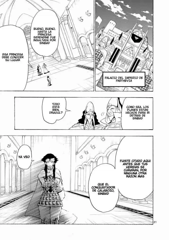 Magi - Sinbad No Bouken - Capítulo 13 - Página 21 - LectorTMOo