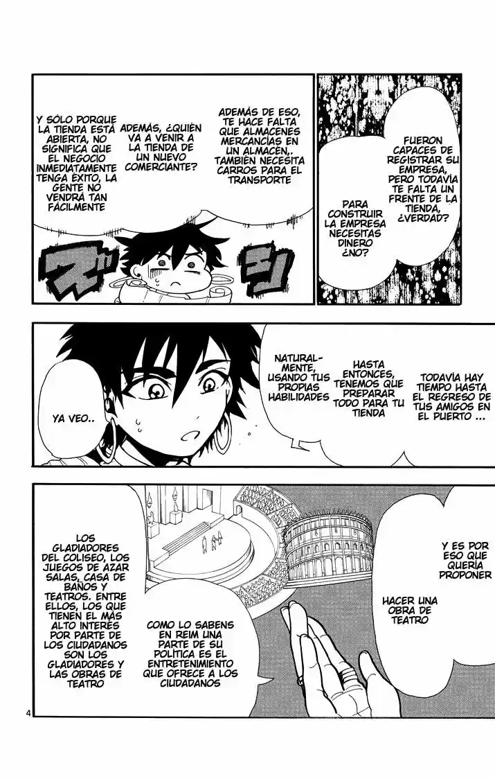 Magi - Sinbad No Bouken - Capítulo 33 - Página 4 - LectorTMOo