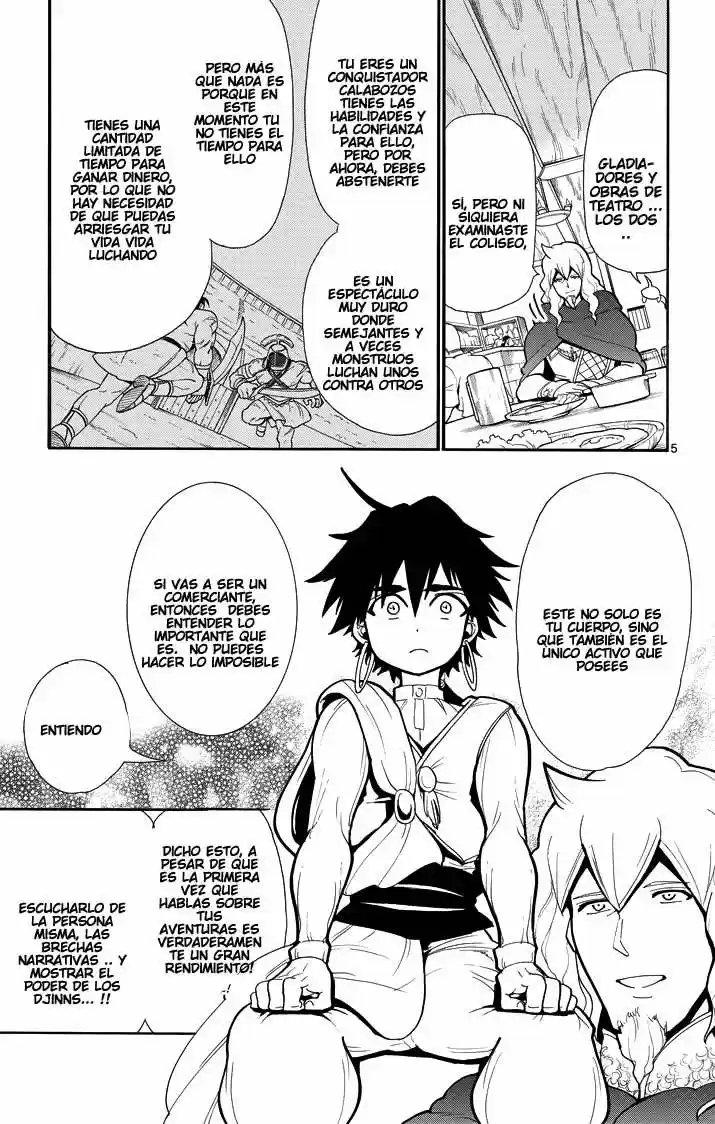 Magi - Sinbad No Bouken - Capítulo 33 - Página 5 - LectorTMOo