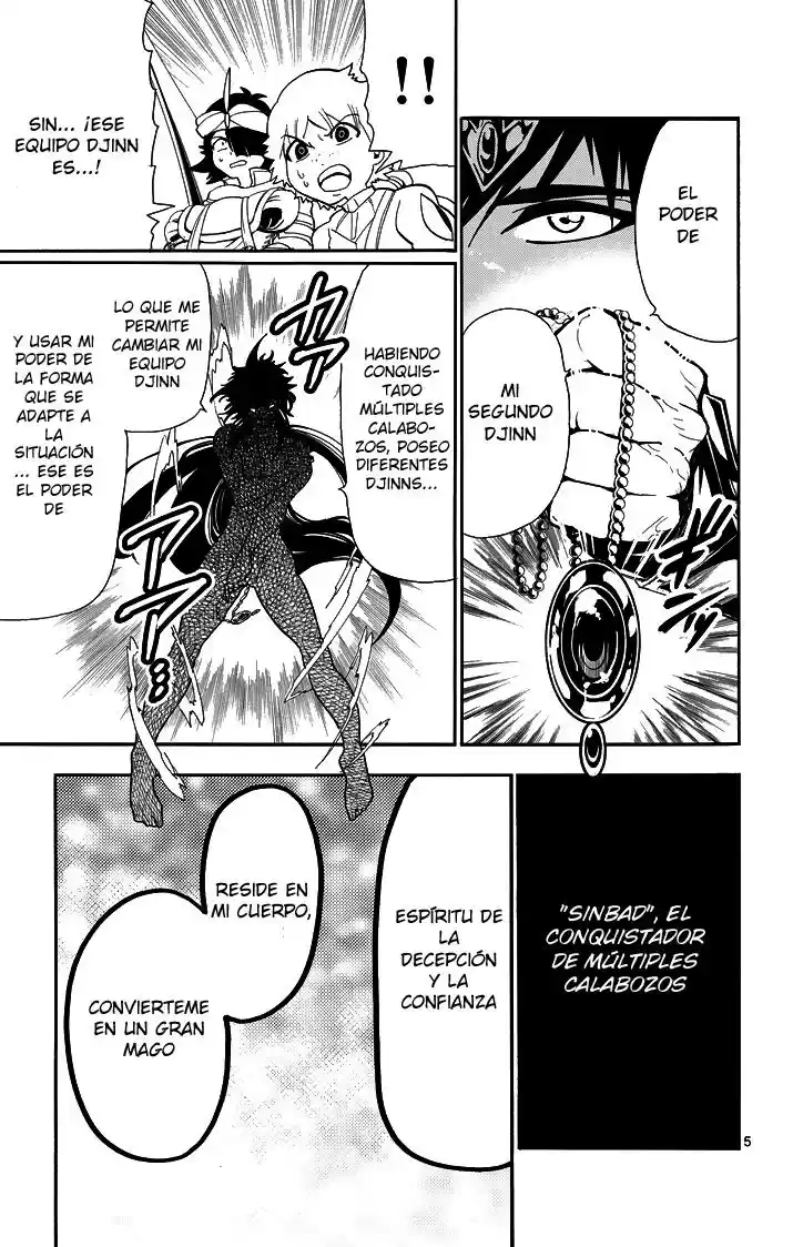 Magi - Sinbad No Bouken - Capítulo 52 - Página 5 - LectorTMOo