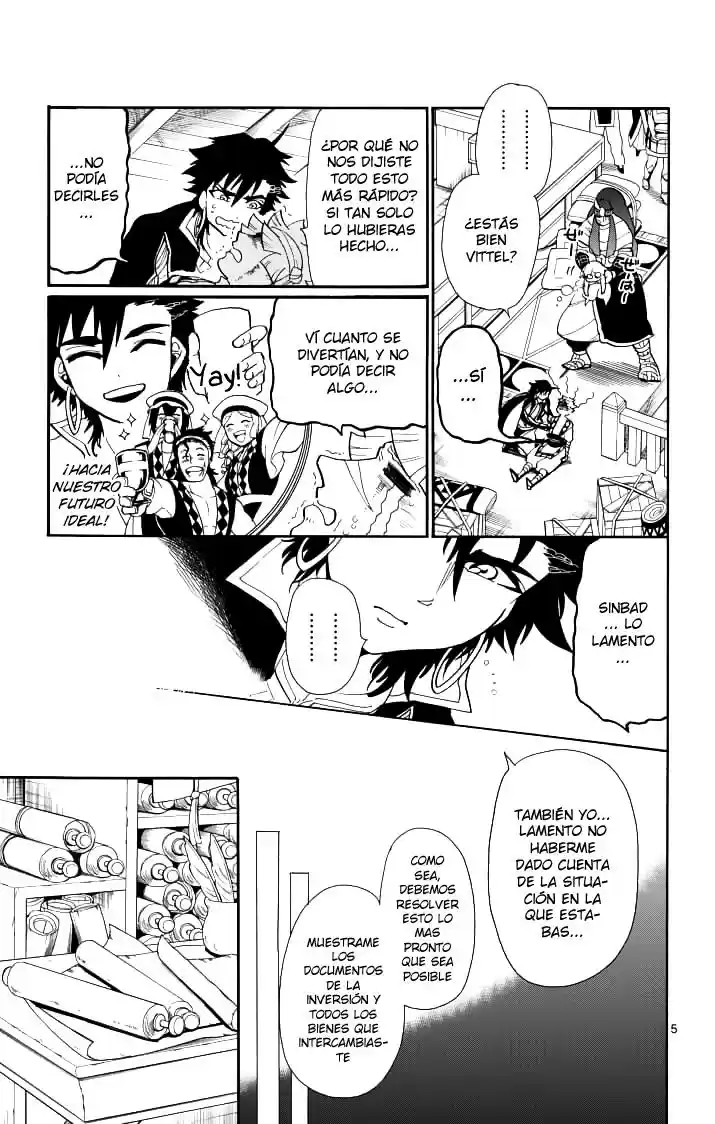 Magi - Sinbad No Bouken - Capítulo 61 - Página 5 - LectorTMOo