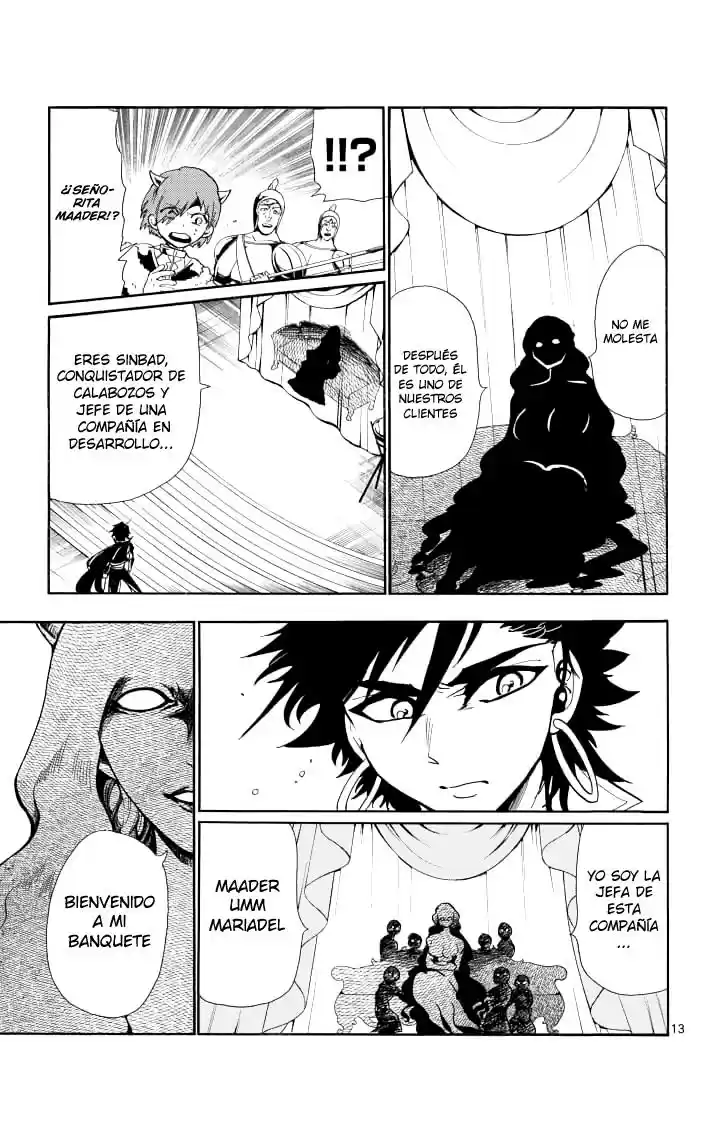 Magi - Sinbad No Bouken - Capítulo 61 - Página 13 - LectorTMOo