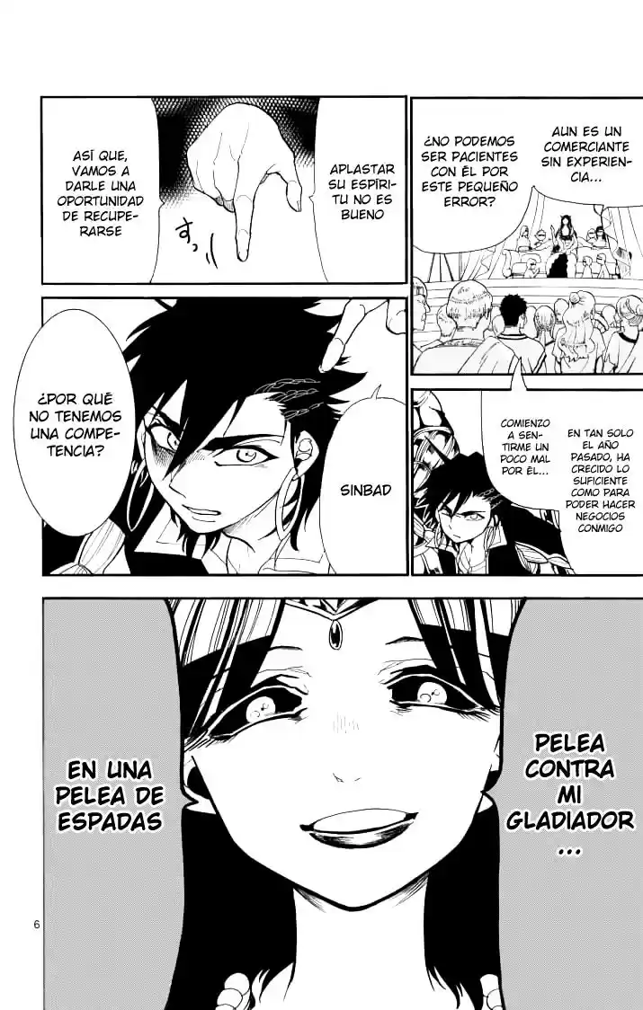 Magi - Sinbad No Bouken - Capítulo 62 - Página 6 - LectorTMOo