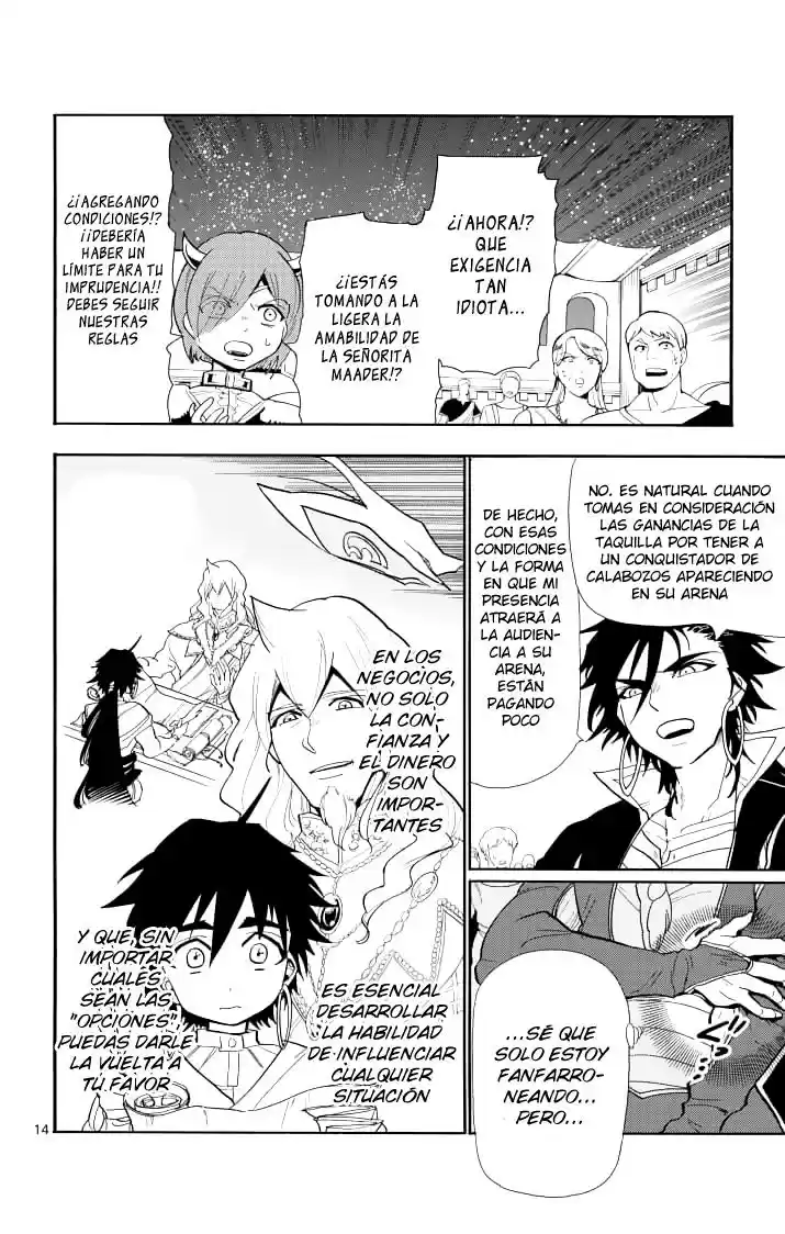 Magi - Sinbad No Bouken - Capítulo 62 - Página 14 - LectorTMOo