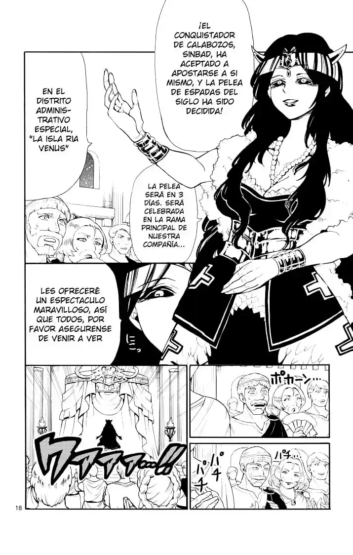 Magi - Sinbad No Bouken - Capítulo 62 - Página 18 - LectorTMOo