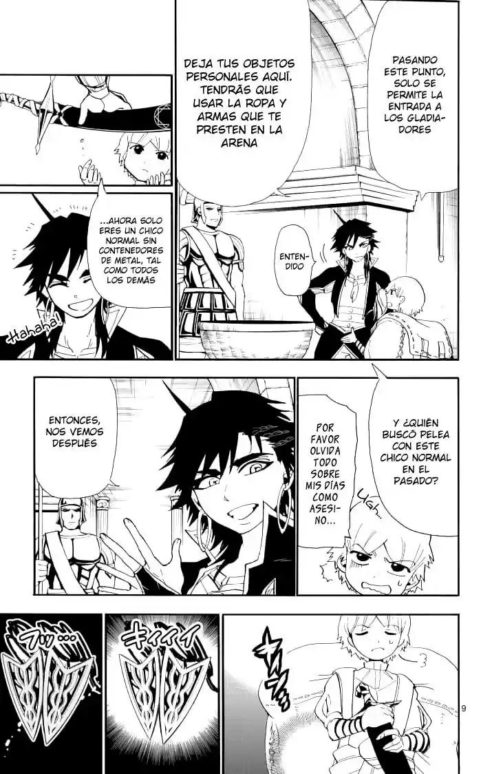 Magi - Sinbad No Bouken - Capítulo 64 - Página 9 - LectorTMOo