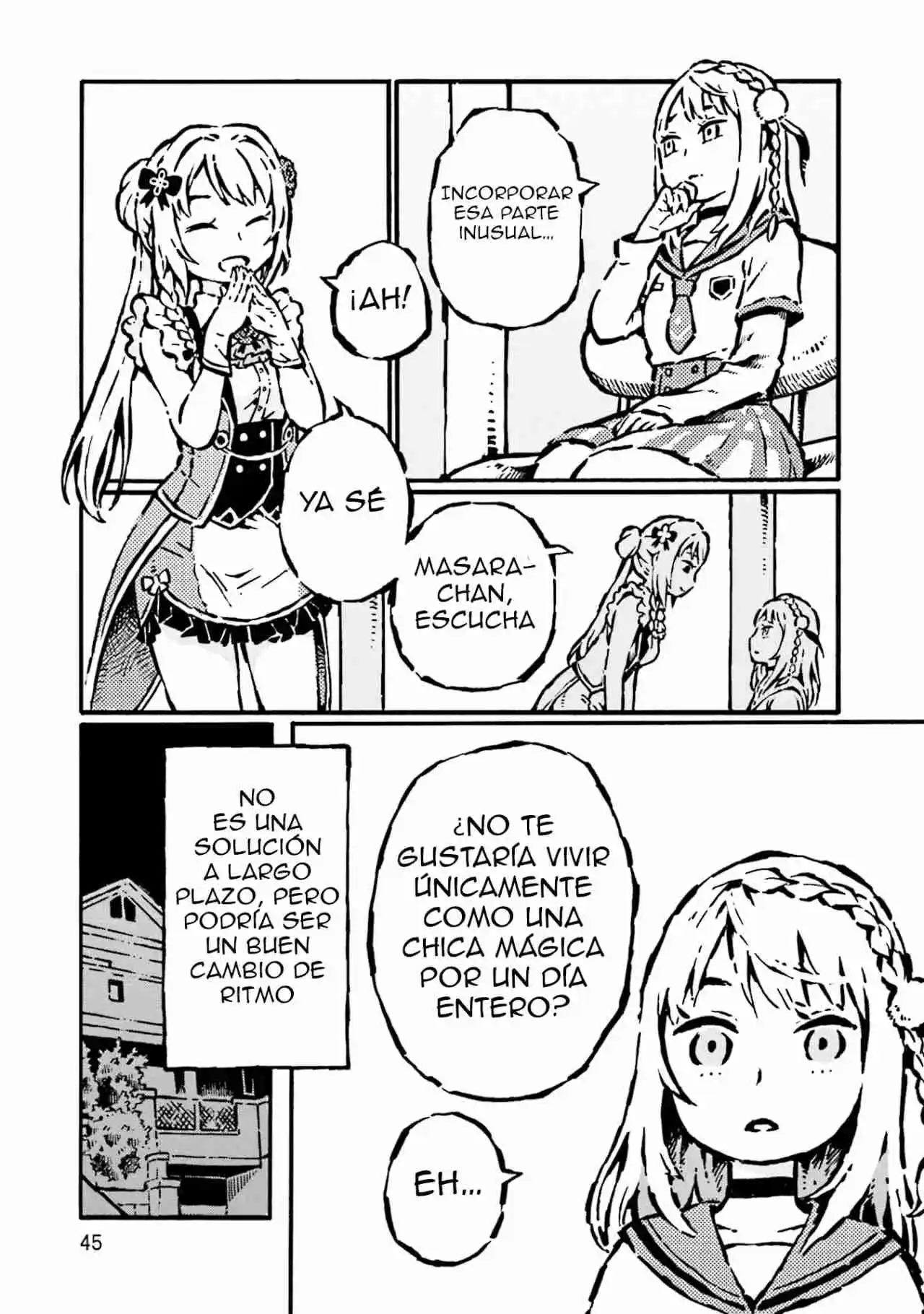Magia Record: Mahou Shoujo Madoka ☆ Magica Gaiden: Anthology Comic - Capítulo 5 - Página 4 - LectorTMOo