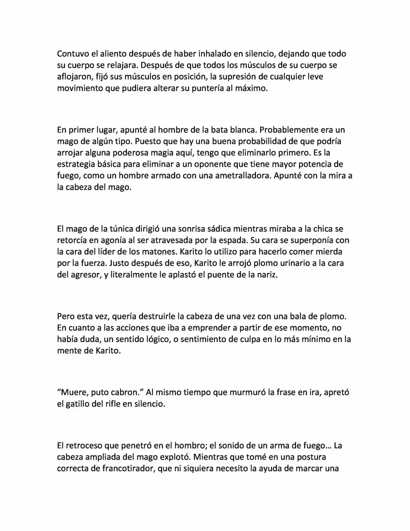 Magic Bullet In Magic Land (Novela) - Capítulo 1 - Página 10 - LectorTMOo