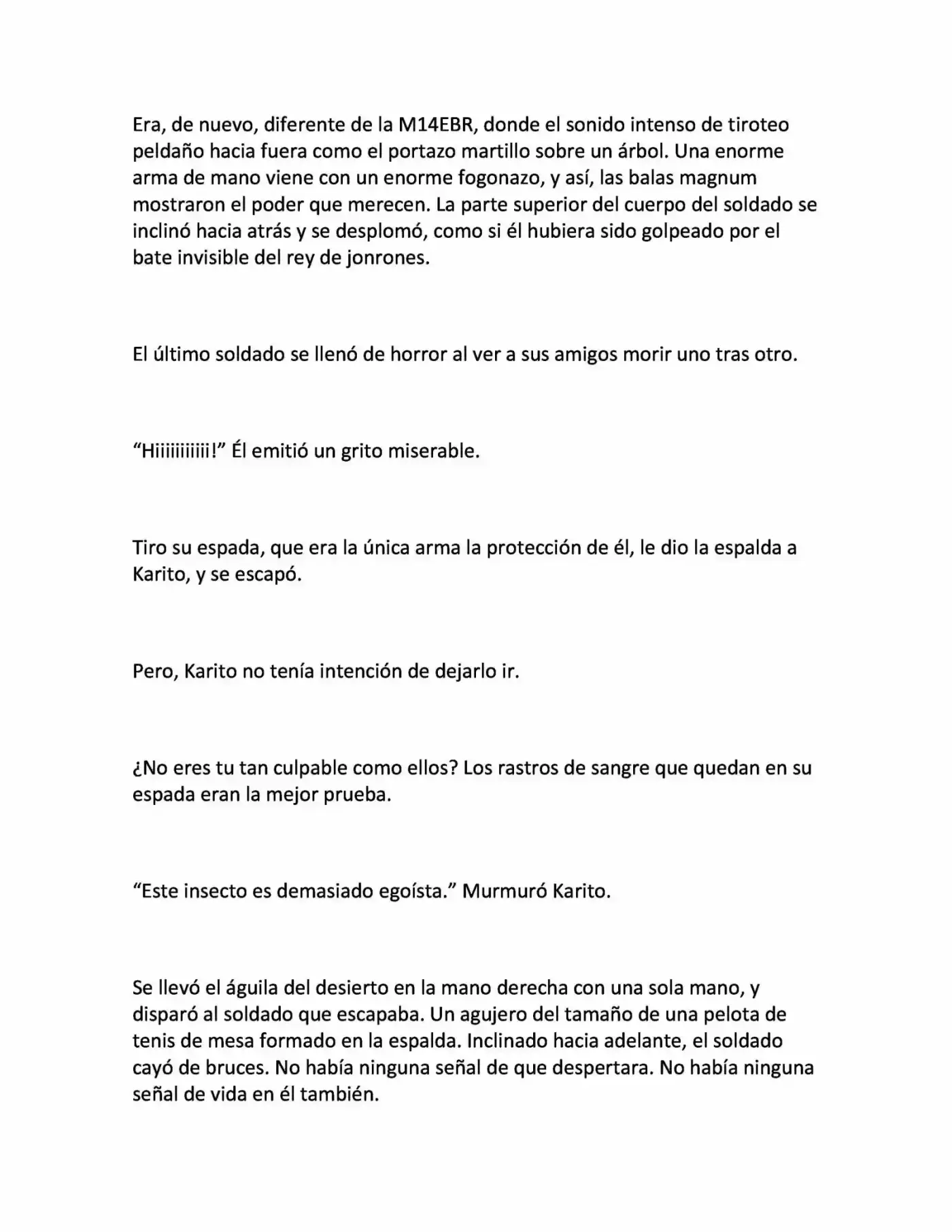 Magic Bullet In Magic Land (Novela) - Capítulo 1 - Página 14 - LectorTMOo